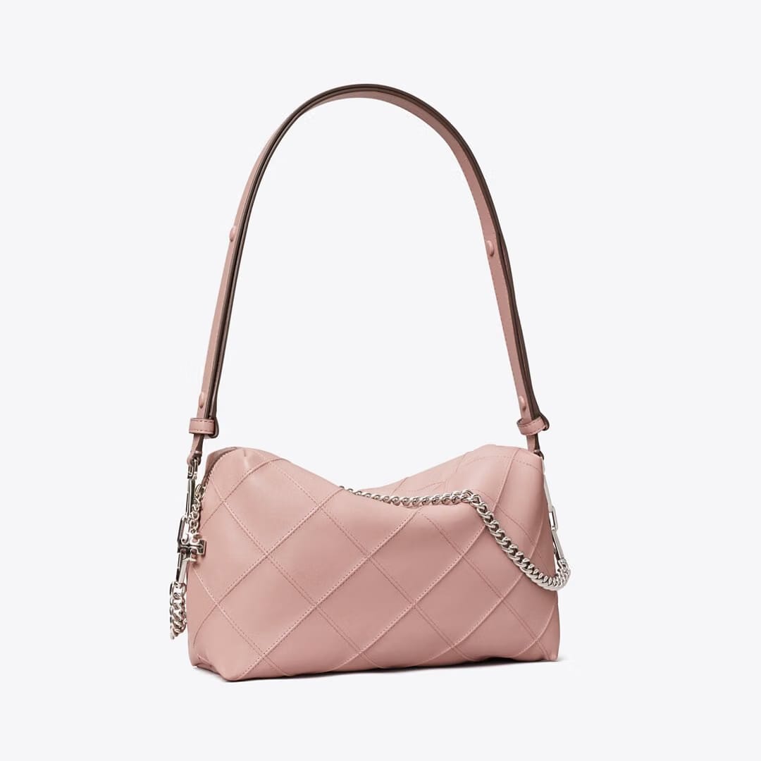 Tory Burch Large Fleming Soft Crossbody Bag Light Mauve