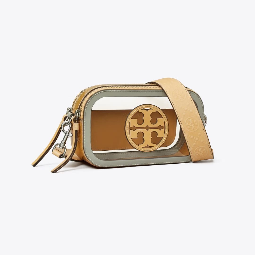 Tory Burch Mini Miller Clear Crossbody Bag Clear