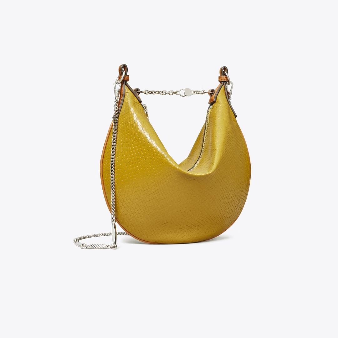 Tory Burch Mini Chain Strap Balloon Bag ISLAND PALM