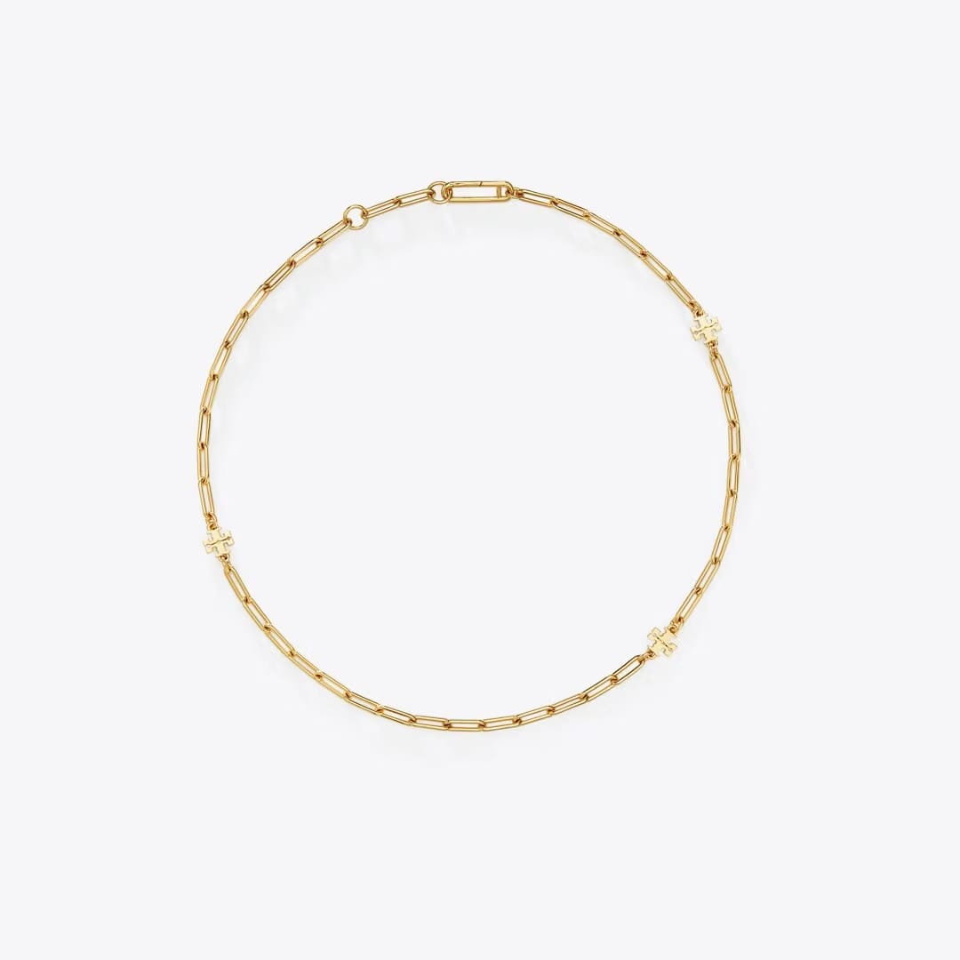 Tory Burch Icon Chain Necklace Tory Gold