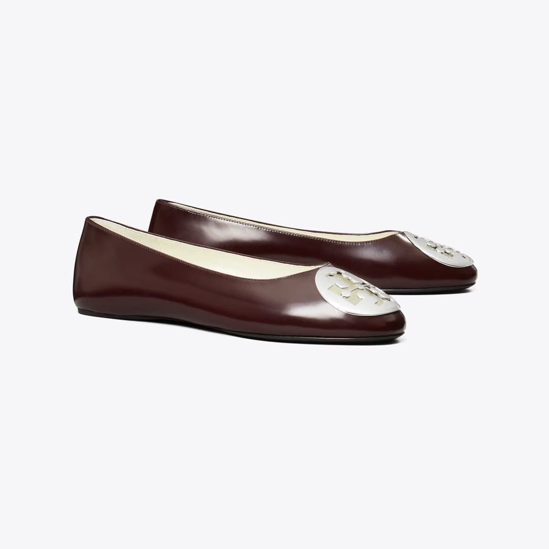 Tory Burch Reva Ballet MERLOT