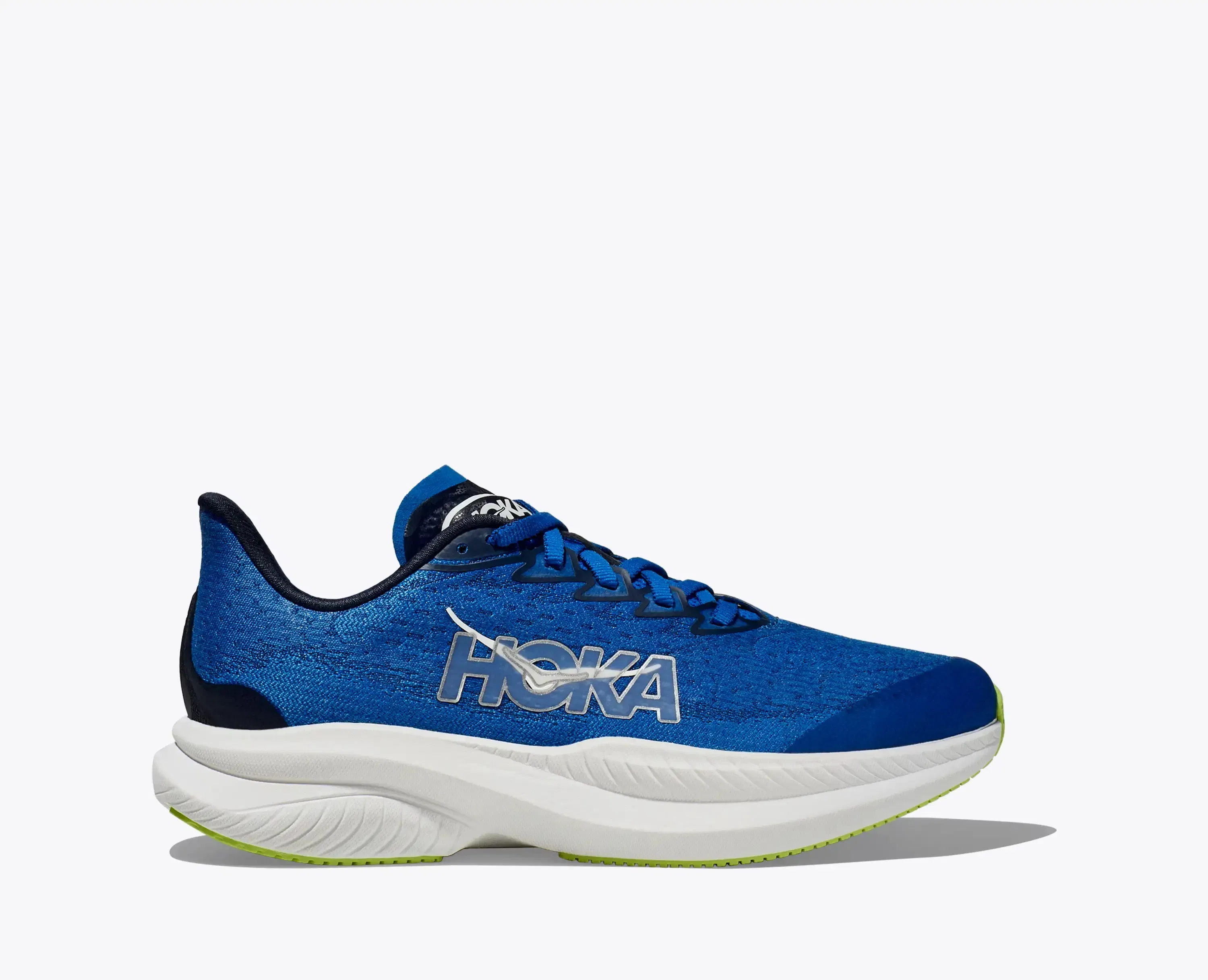 Hoka Big Kids Mach 6 Electric Cobalt Varsity Navy