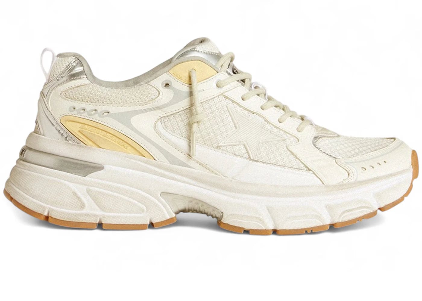 Golden Goose Light Star White Worn White Star Womens