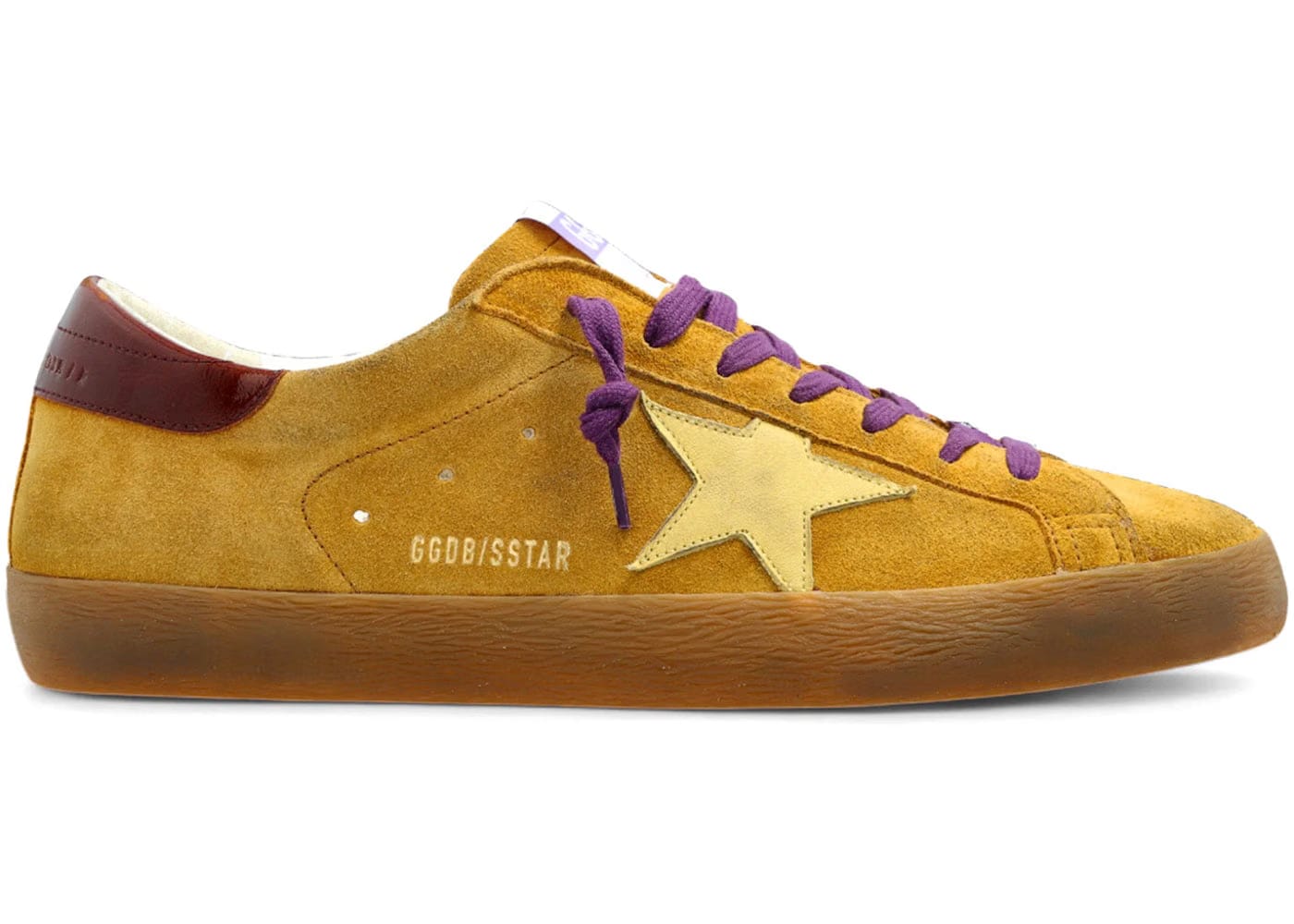 Golden Goose Super-Star Brown Burgundy Purple
