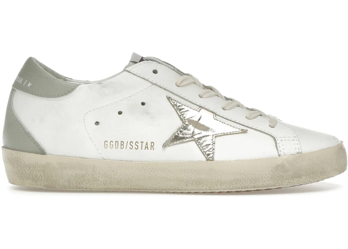 Golden Goose Superstar Deluxe White Platinum Grey Womens
