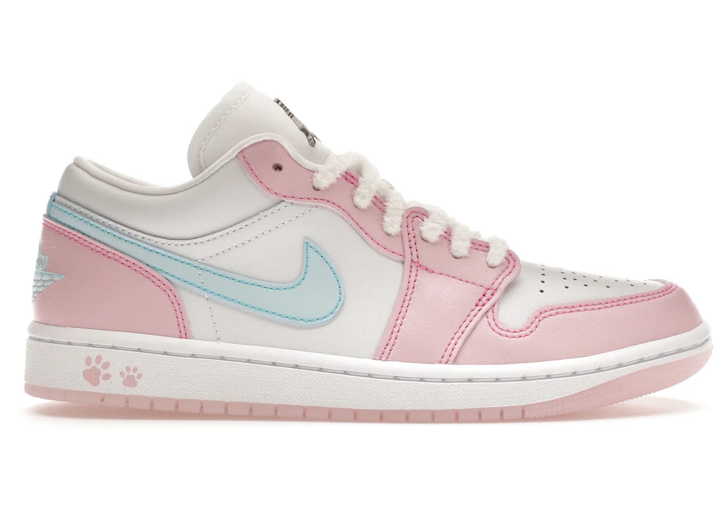 Jordan 1 Low Se Paw Print Pink Foam Womens