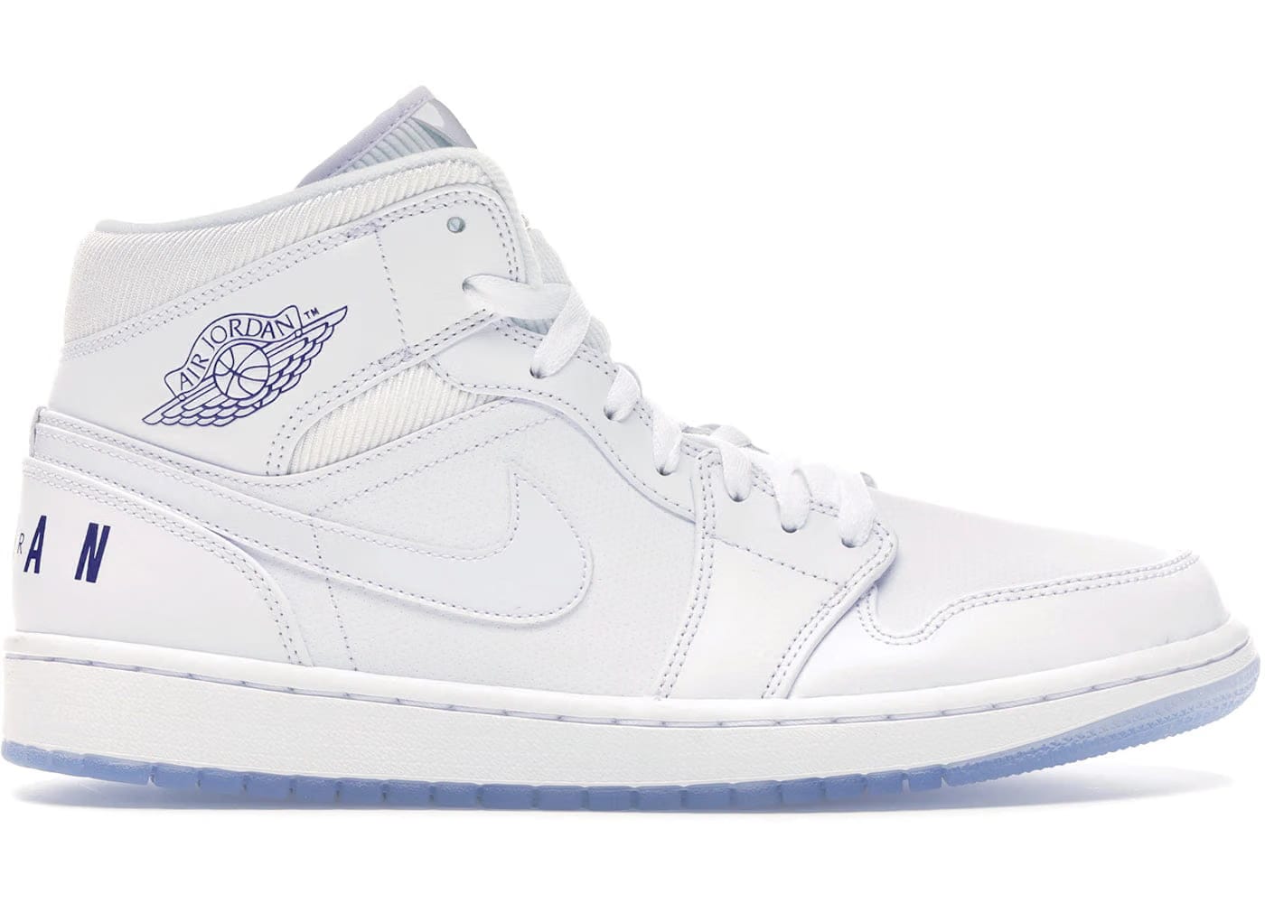Jordan 1 Mid Pure White