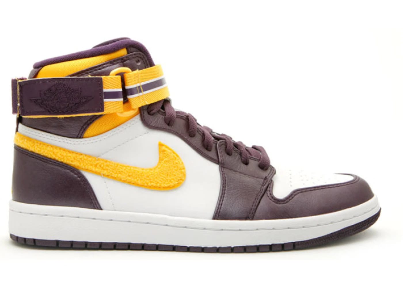 Jordan 1 Retro High Strap Grand Purple Varsity Maize