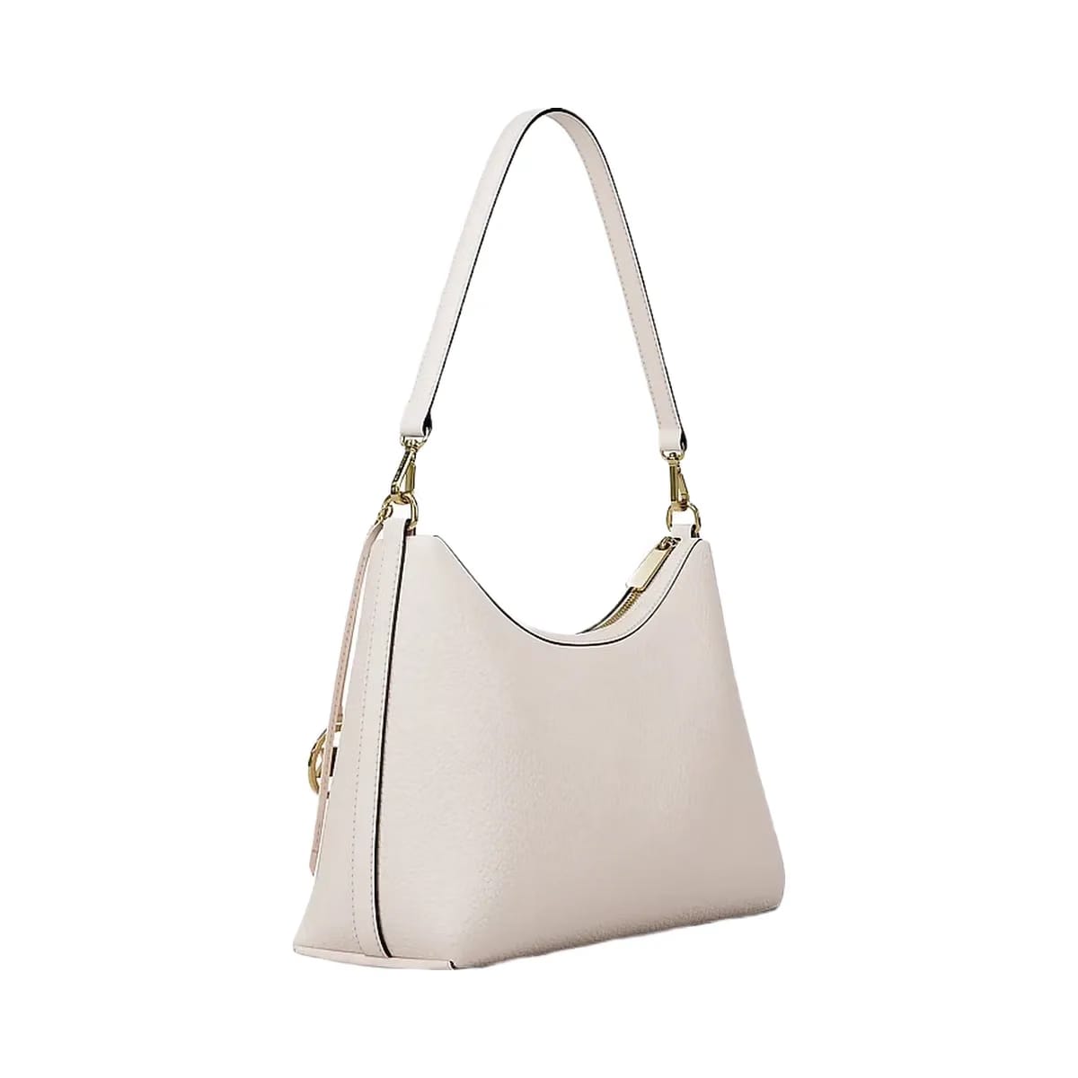 Michael Kors Sammy Medium Pebbled Leather Convertible Shoulder Bag Lt Cream