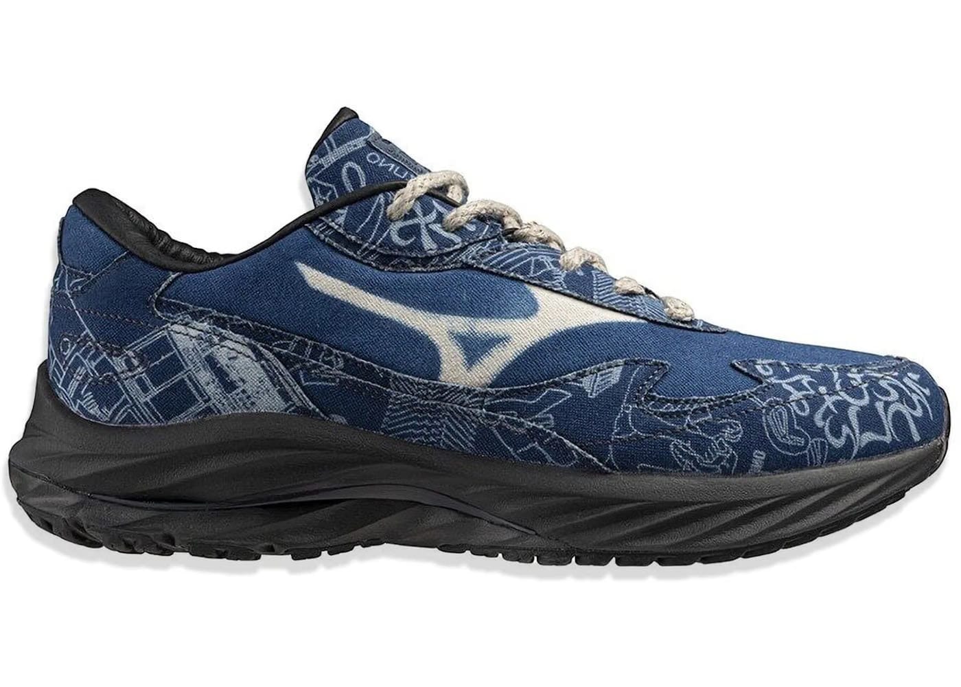 Mizuno Wave Rider Beta Buaisou Mugen Blue White