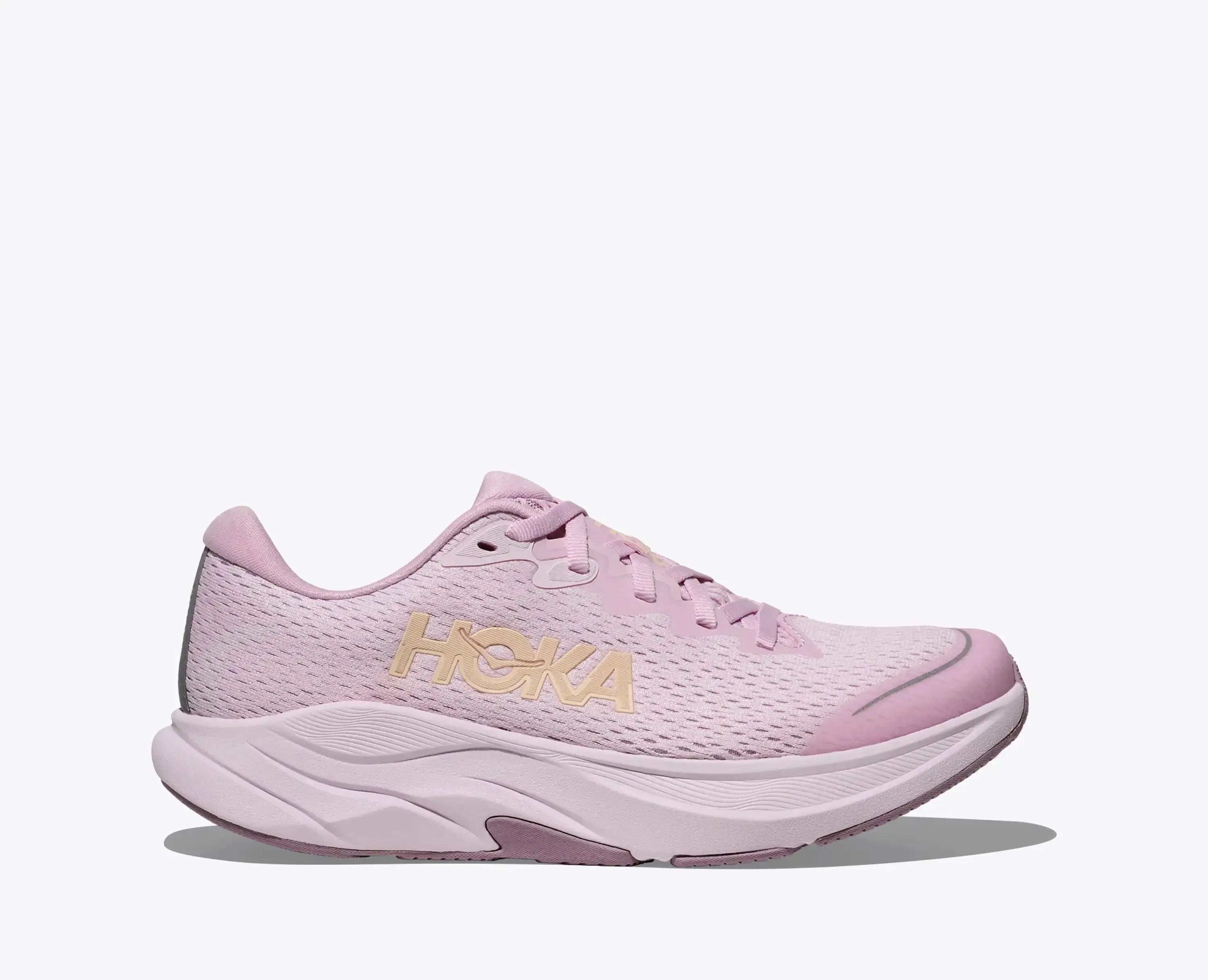 Hoka Big Kids Rincon 4 Lilac Cream Tangerine Glow
