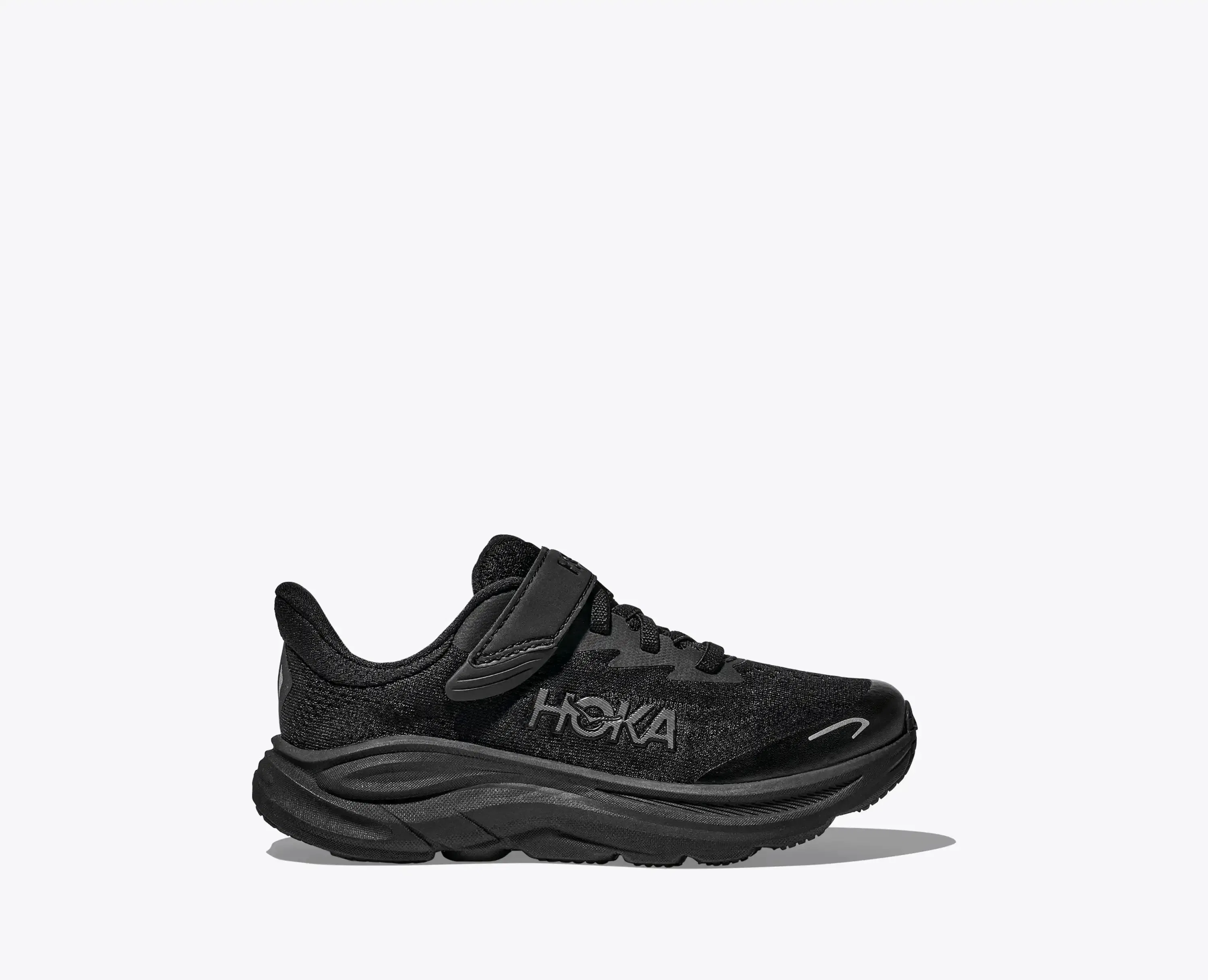 Hoka Little Kids Clifton 10 Black Black