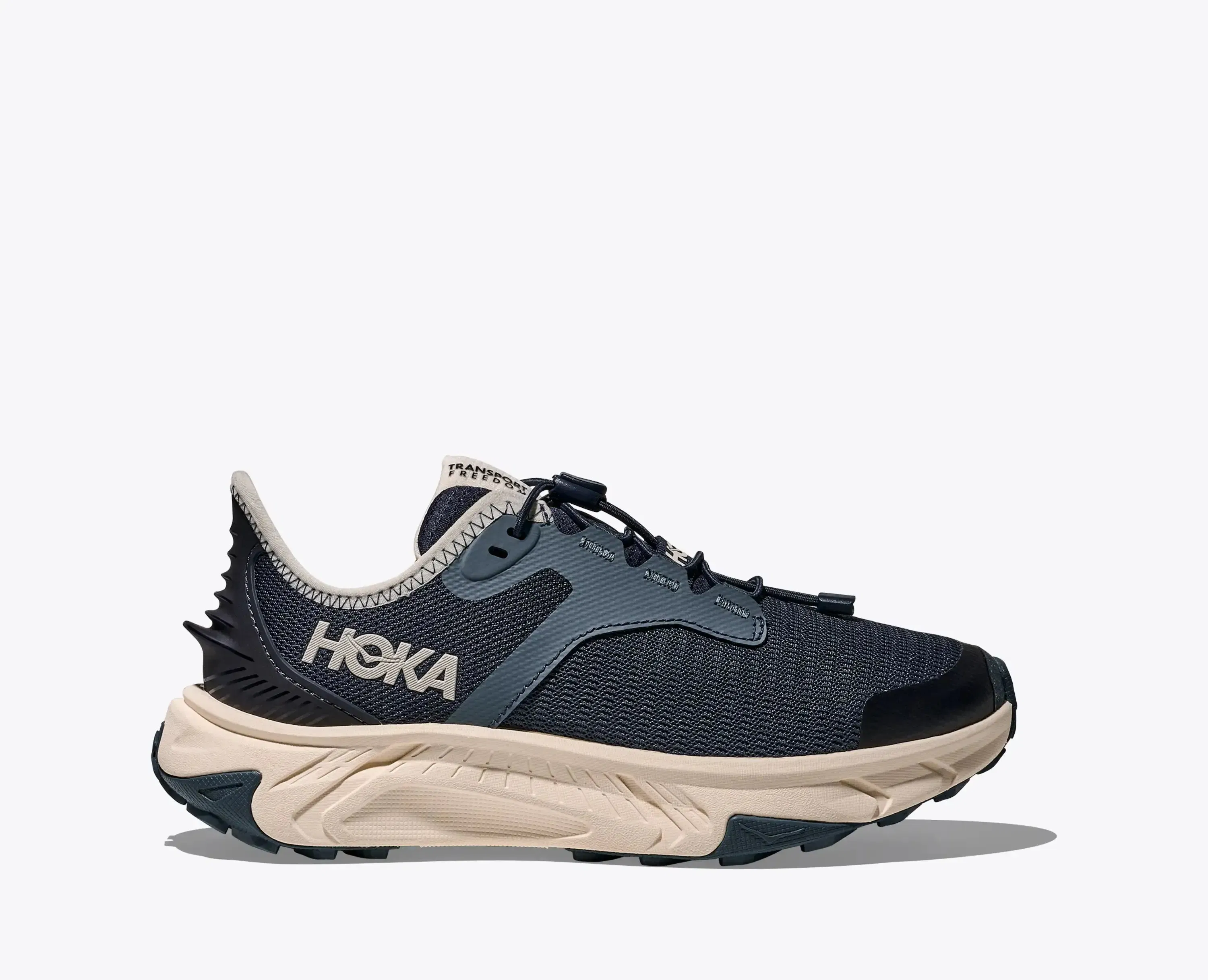 Hoka Big Kids Transport Freedom Varsity Navy Alabaster