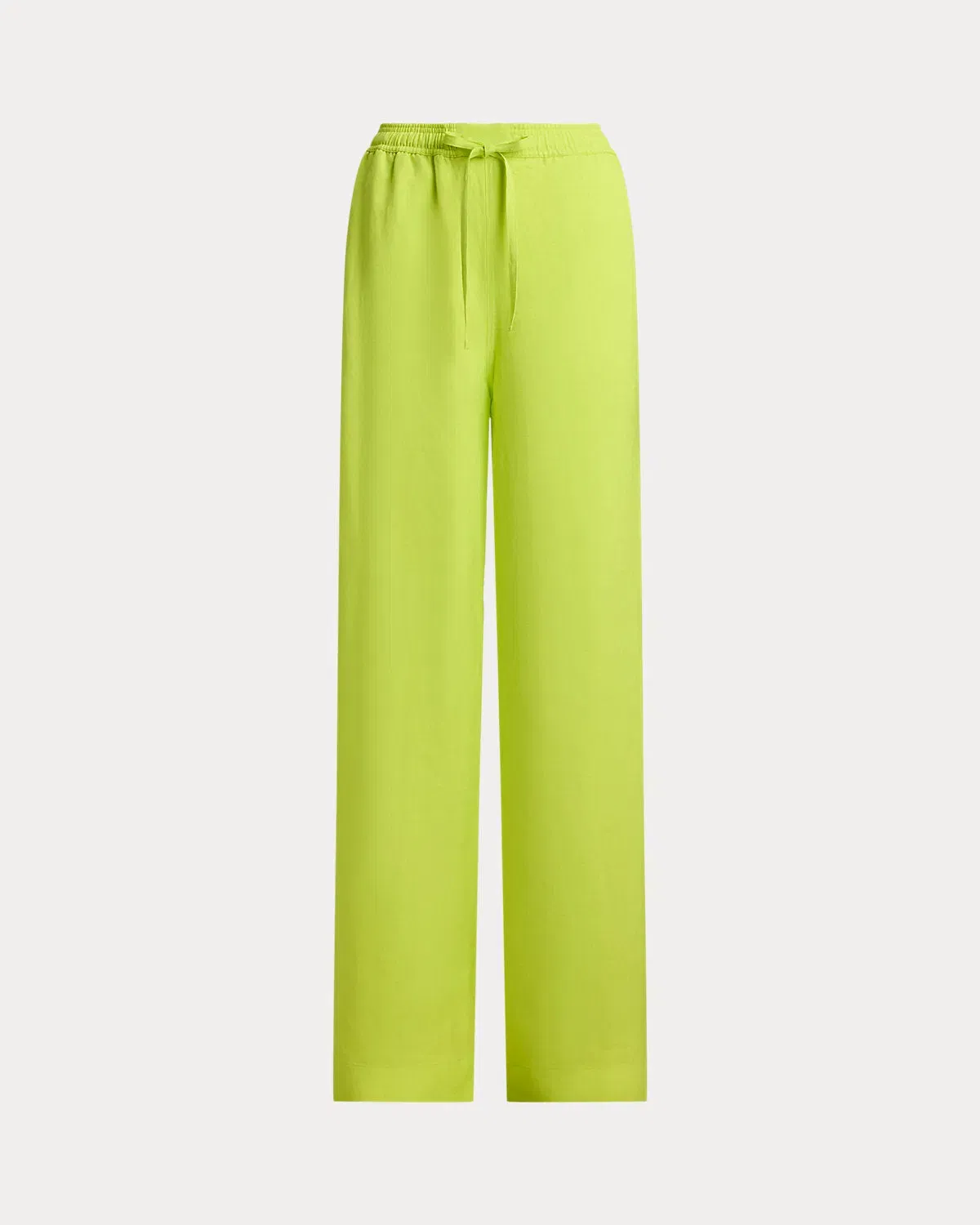 Ralph Lauren Twill Drawstring WideLeg Pant