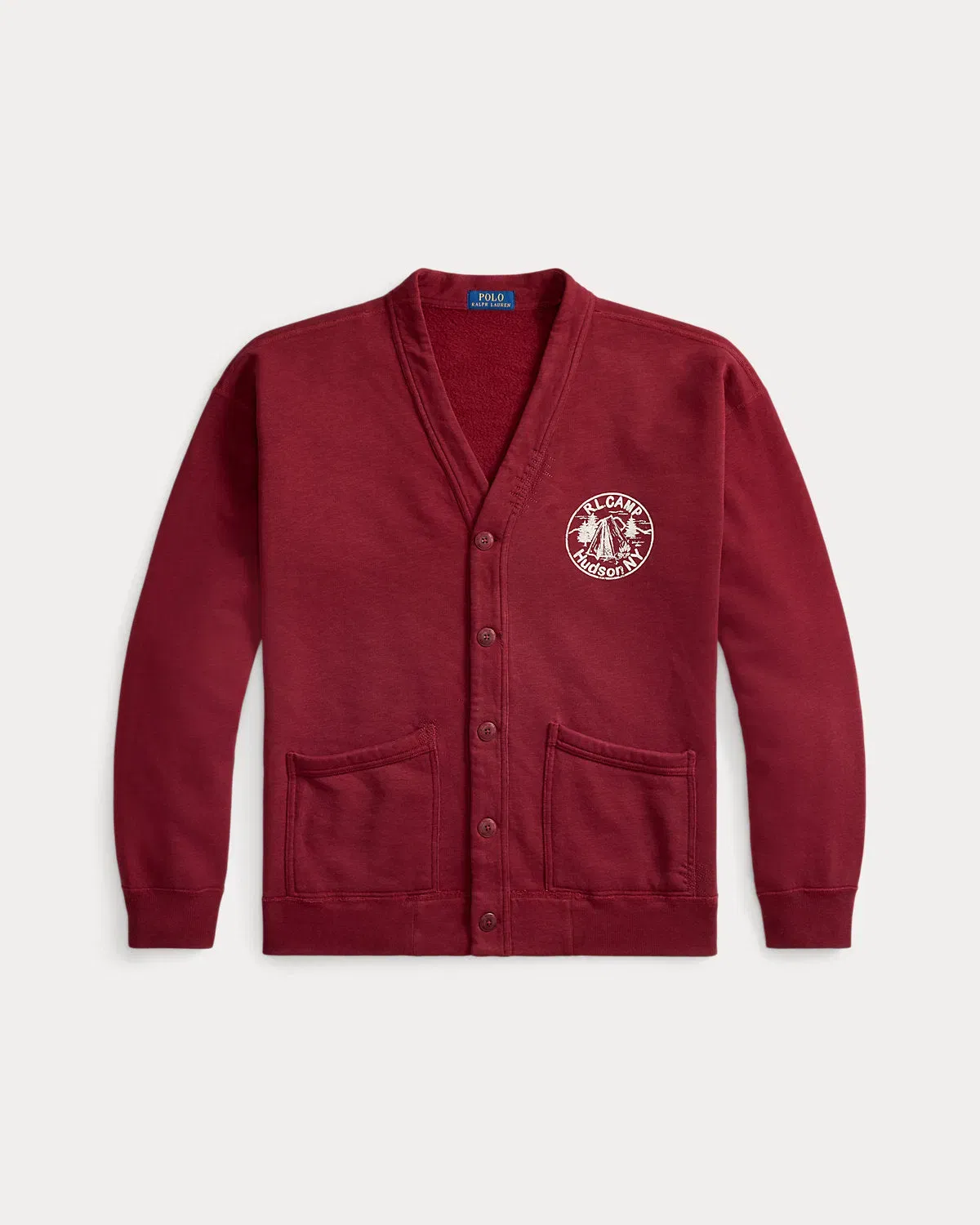 Ralph Lauren Vintage Fit Fleece Cardigan