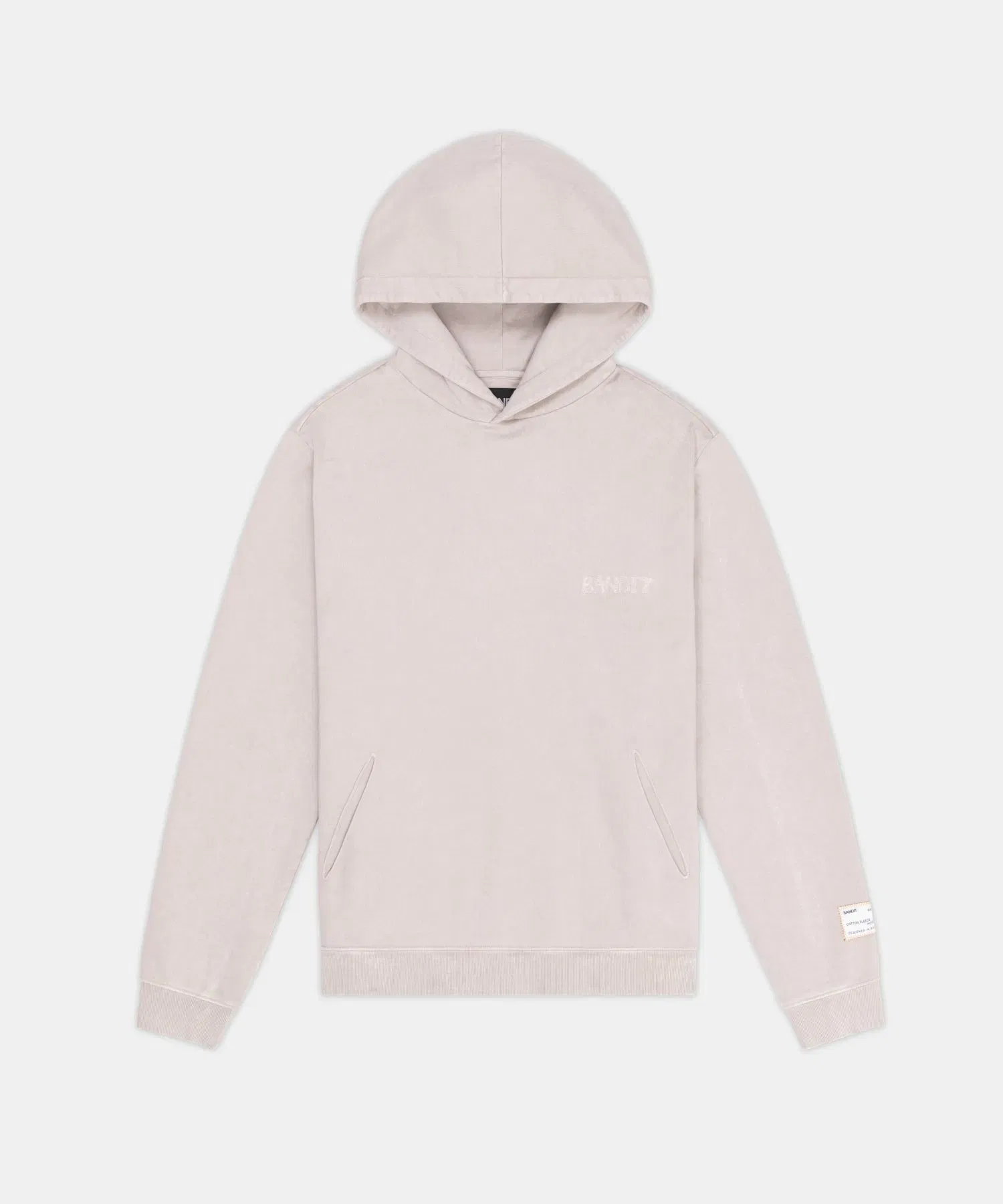 Bandit Melted Bandit Embroidered Hoodie Ash