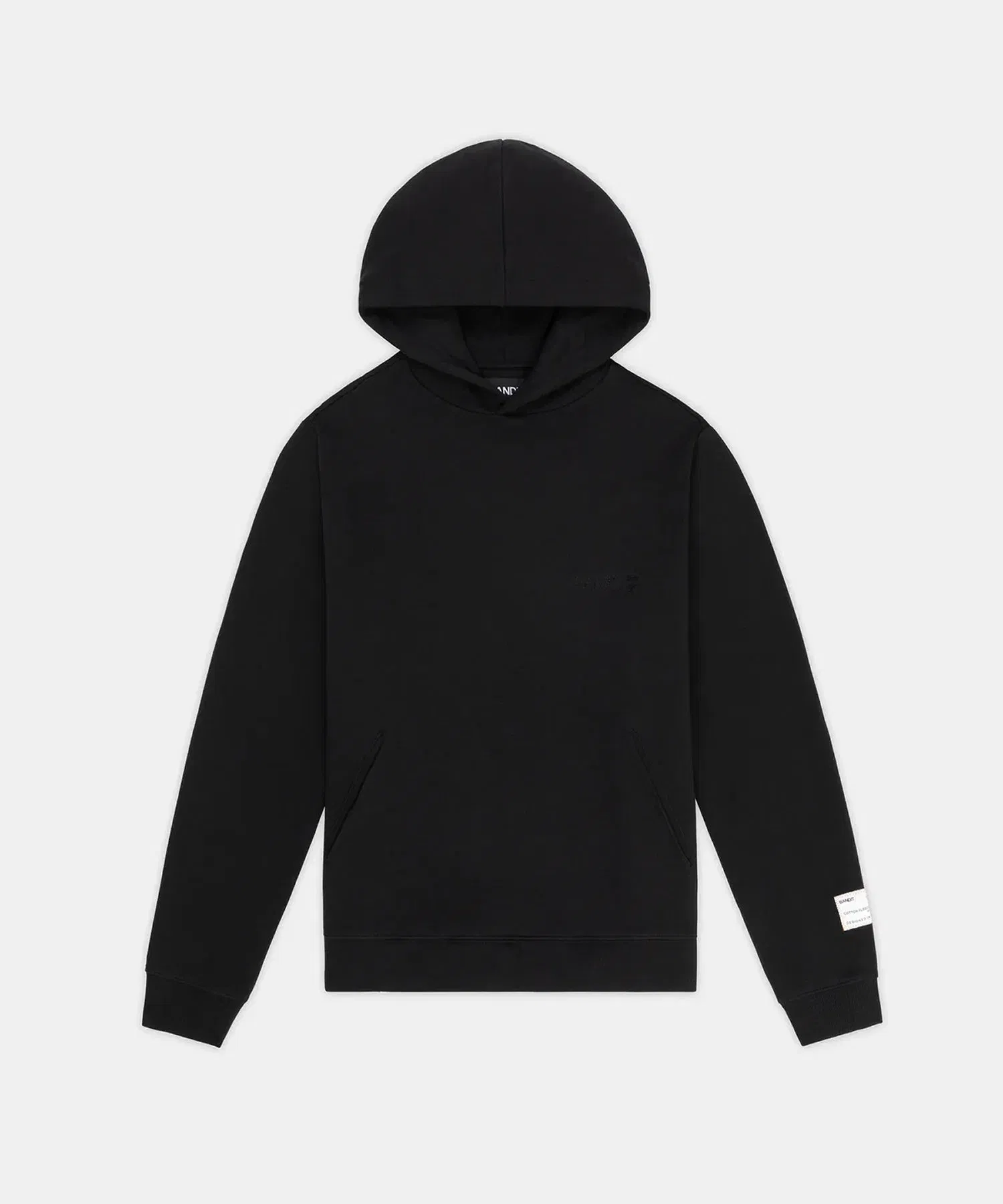 Bandit Melted Bandit Embroidered Hoodie Black