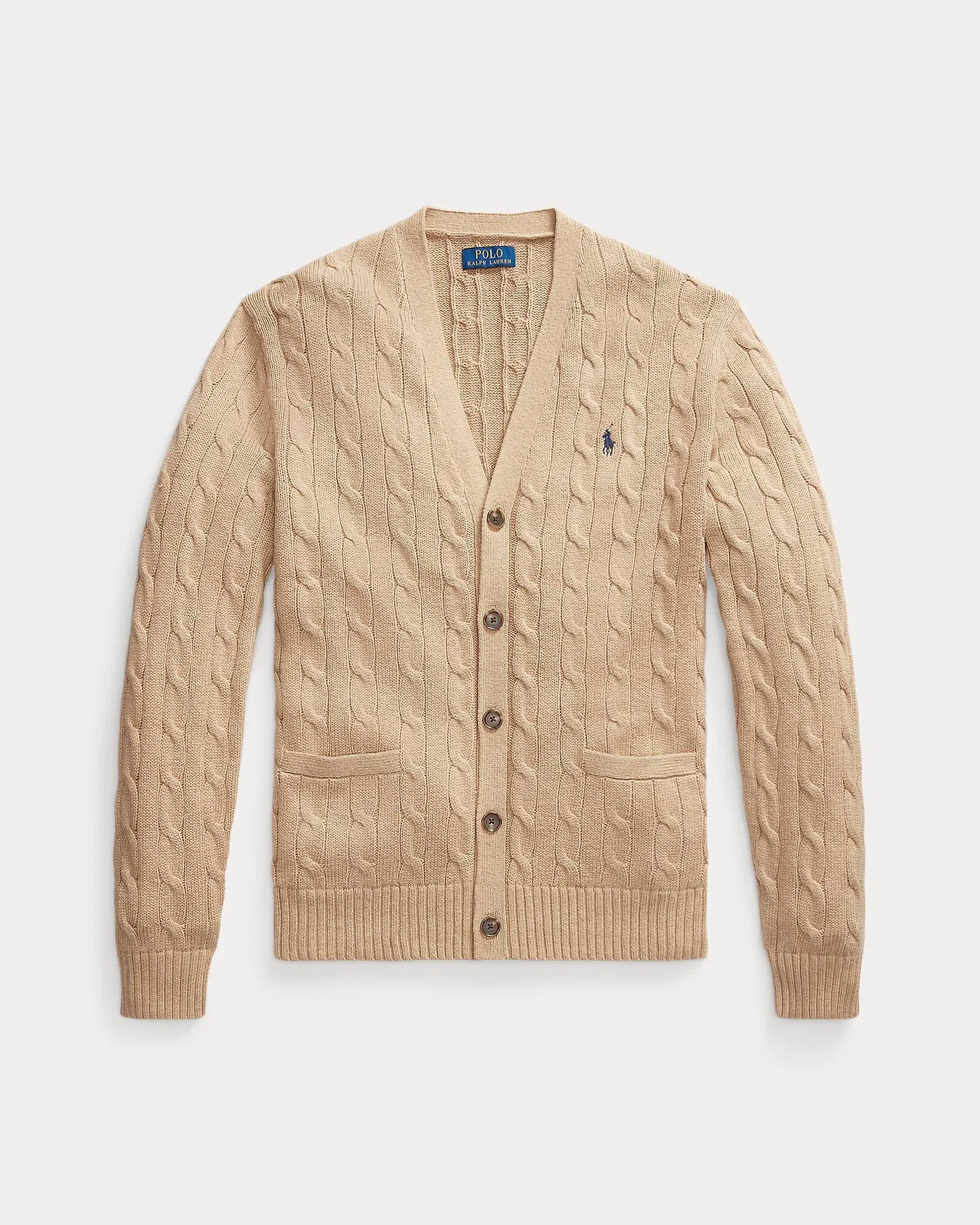 Ralph Lauren CableKnit Cotton Cardigan