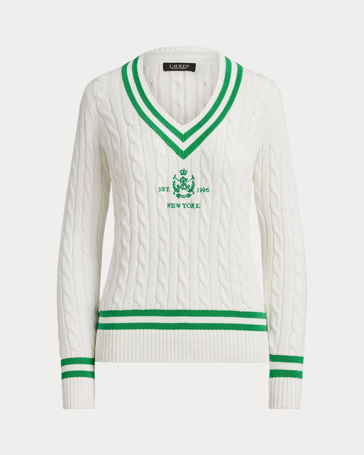 Ralph Lauren CableKnit Cricket Sweater