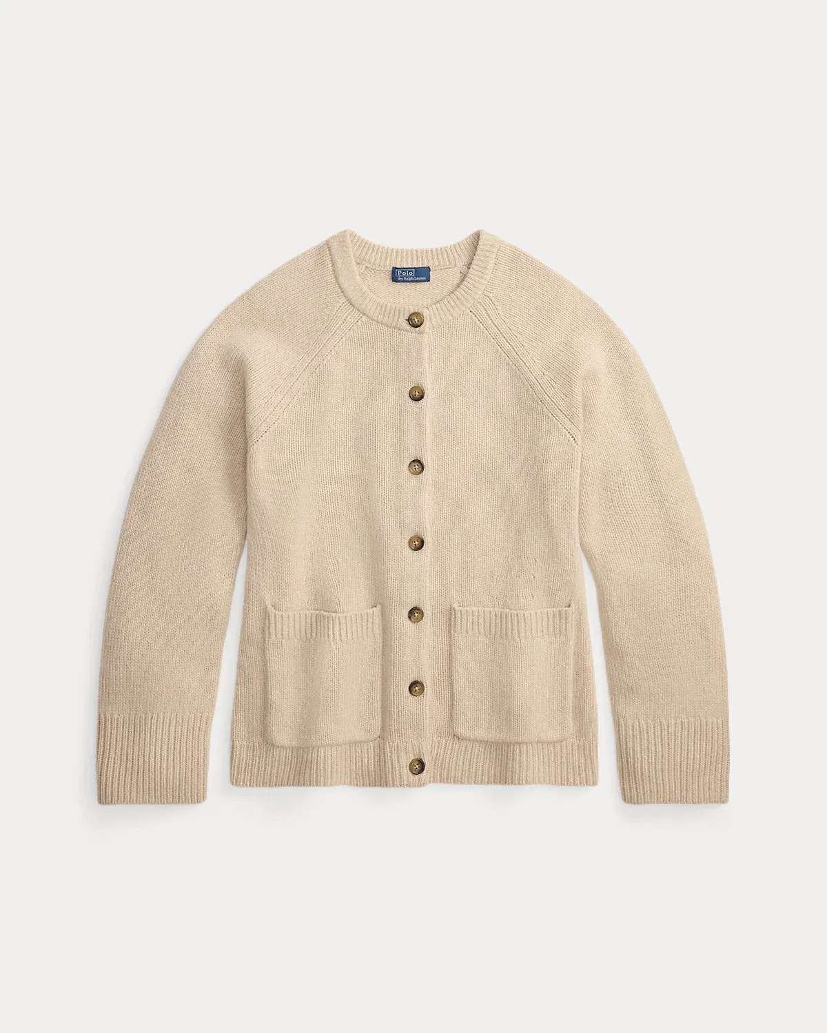 Ralph Lauren Cashmere Crewneck Cardigan