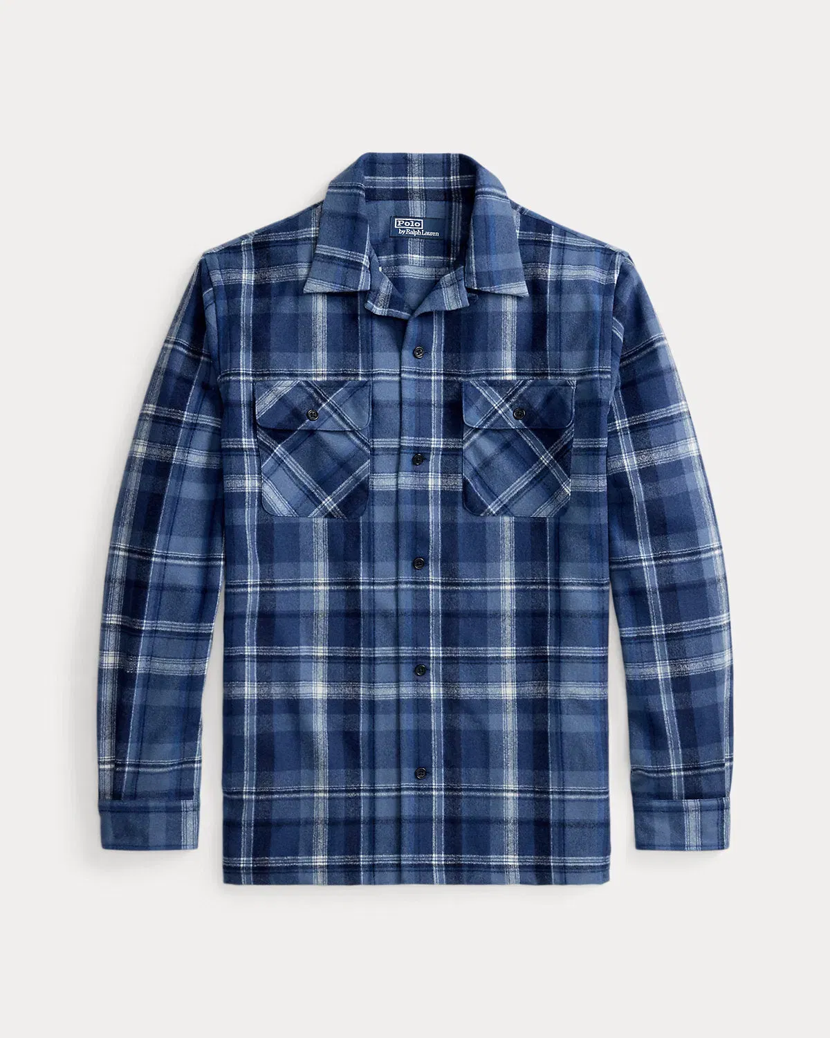 Ralph Lauren Classic Fit Plaid Wool Shirt