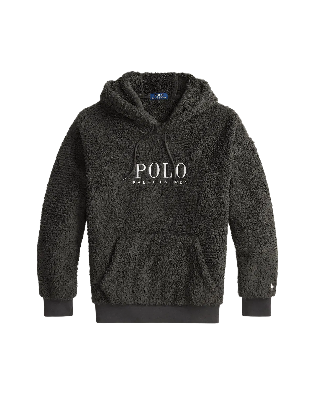 Ralph Lauren Logo Pile Fleece Hoodie