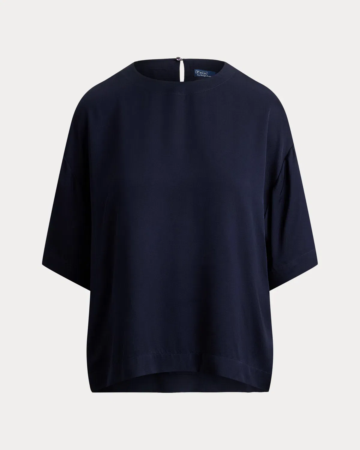 Ralph Lauren Oversize Satin T-Shirt