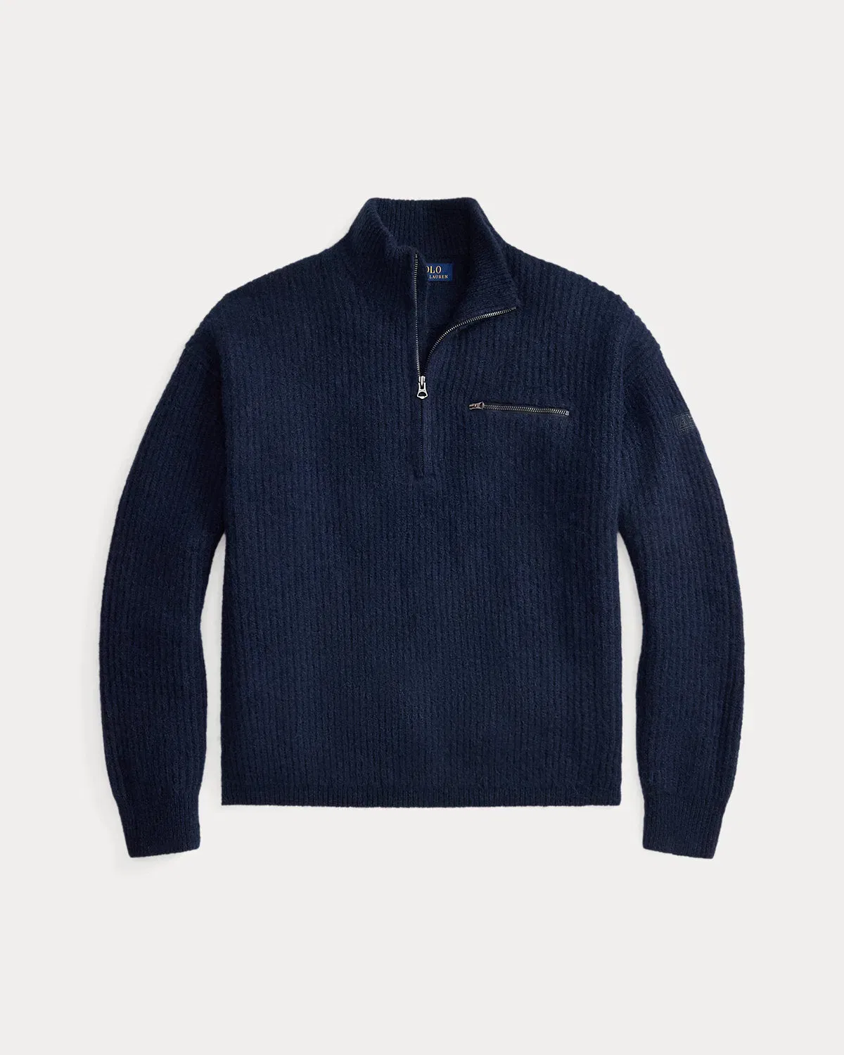 Ralph Lauren QuarterZip Mockneck Sweater