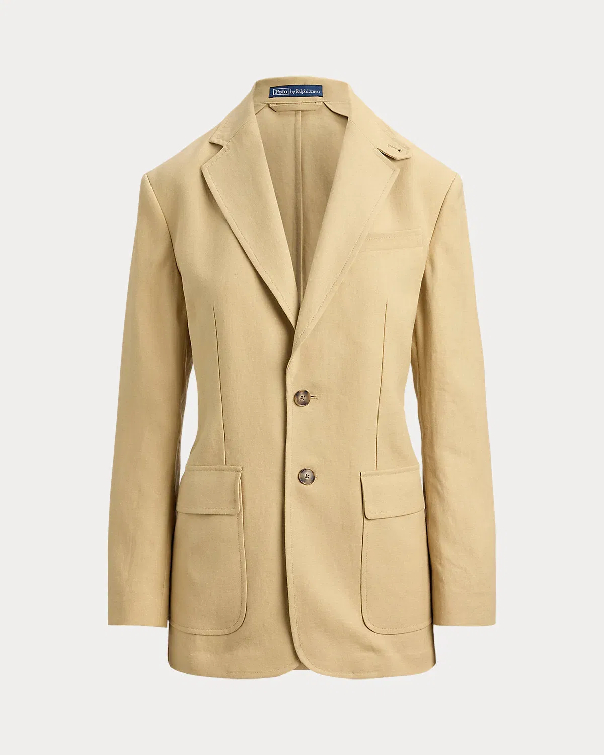 Ralph Lauren SingleBreasted Hemp Blazer