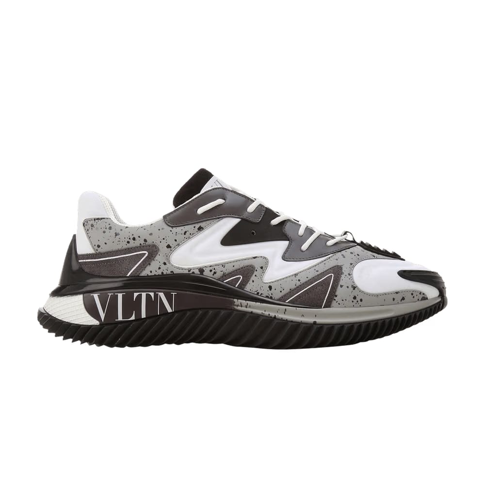 Valentino Wade Runner White Grey Speckled