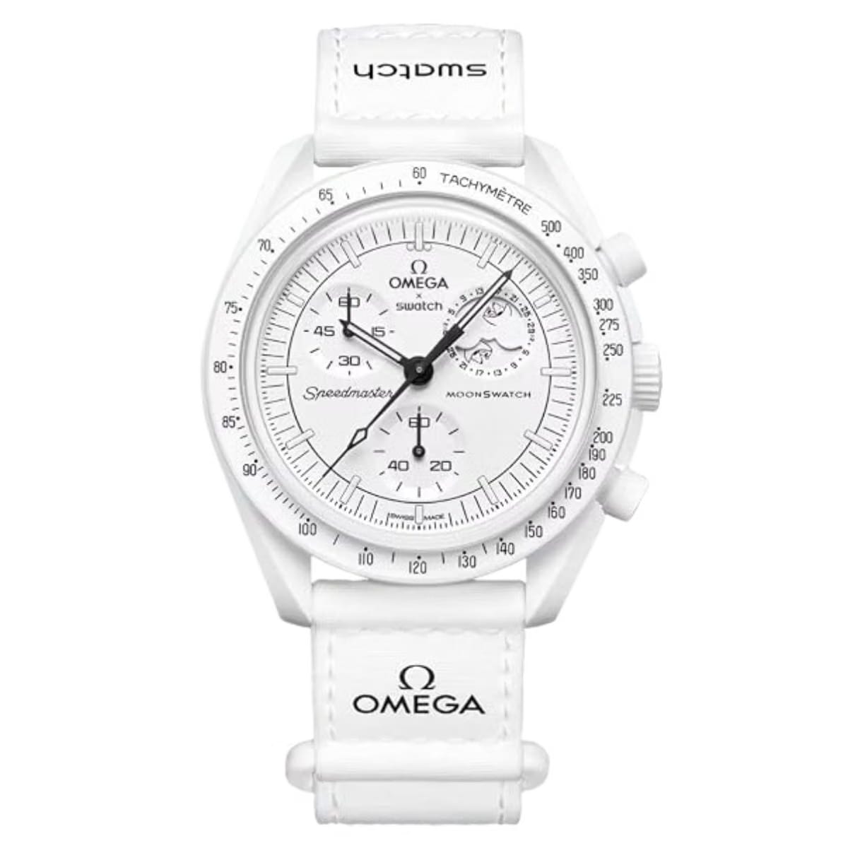 Swatch x Omega Bioceramic MoonSwatch Mission to the Moonphase "Full Moon" Watch SO33W700