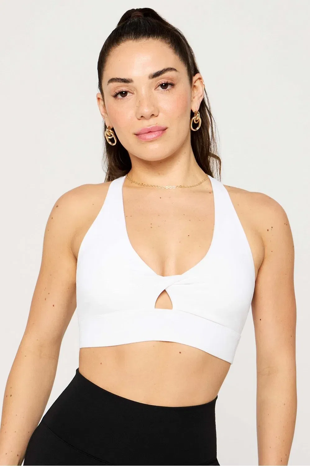 Fabletics Oasis Twist Medium Impact Sports Bra