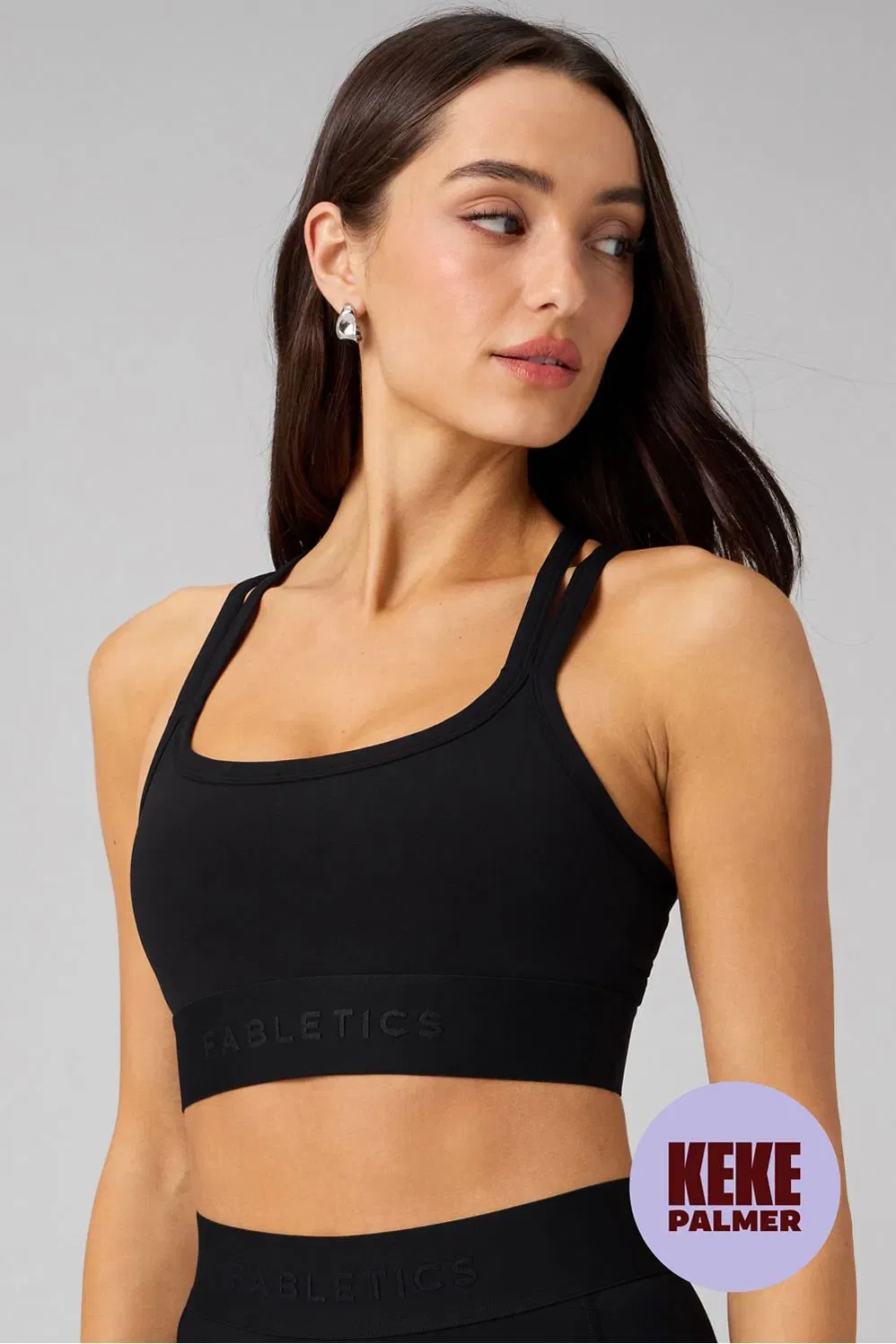 Fabletics Principal Longline Medium Impact Sports Bra