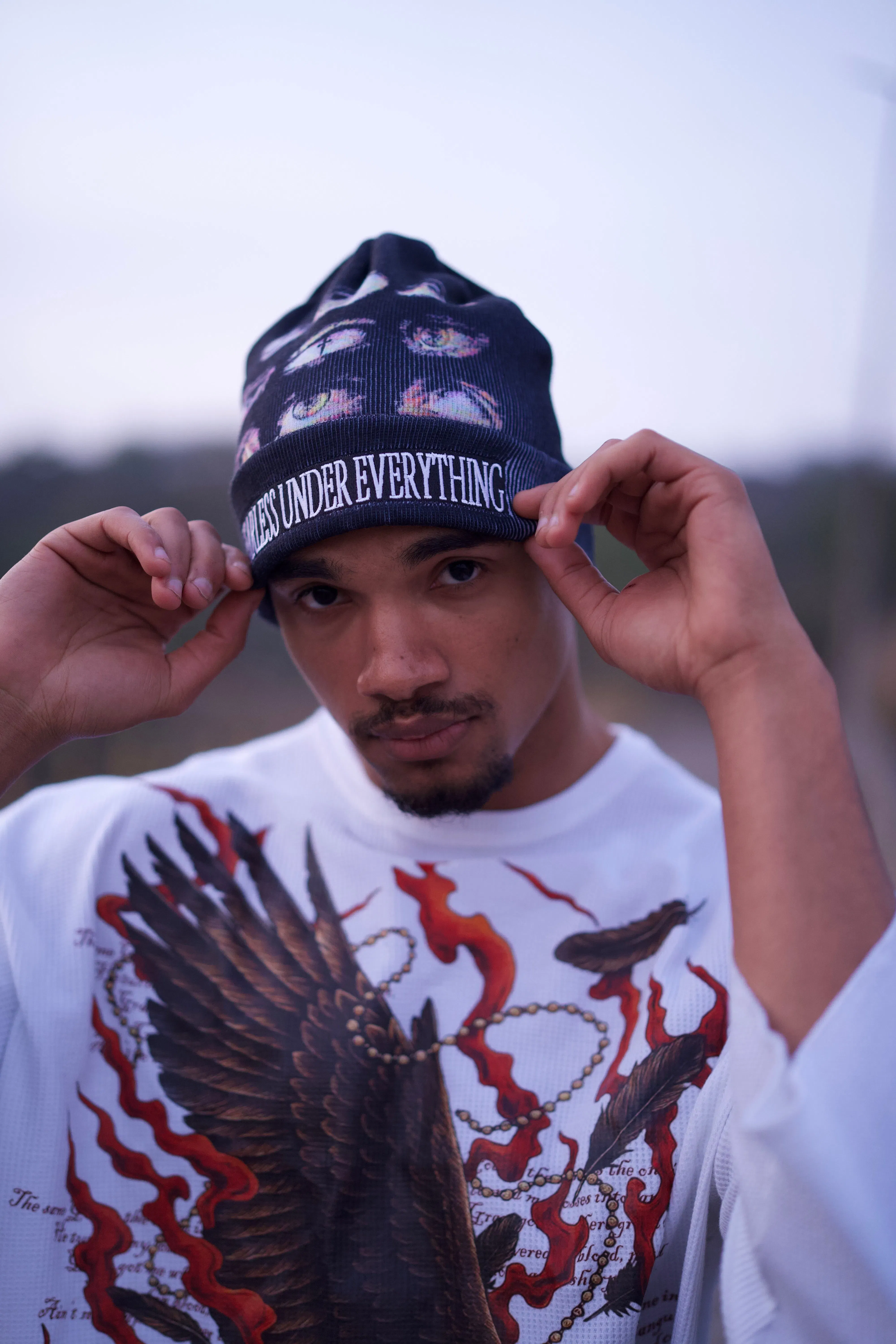 ALL EYES BEANIE