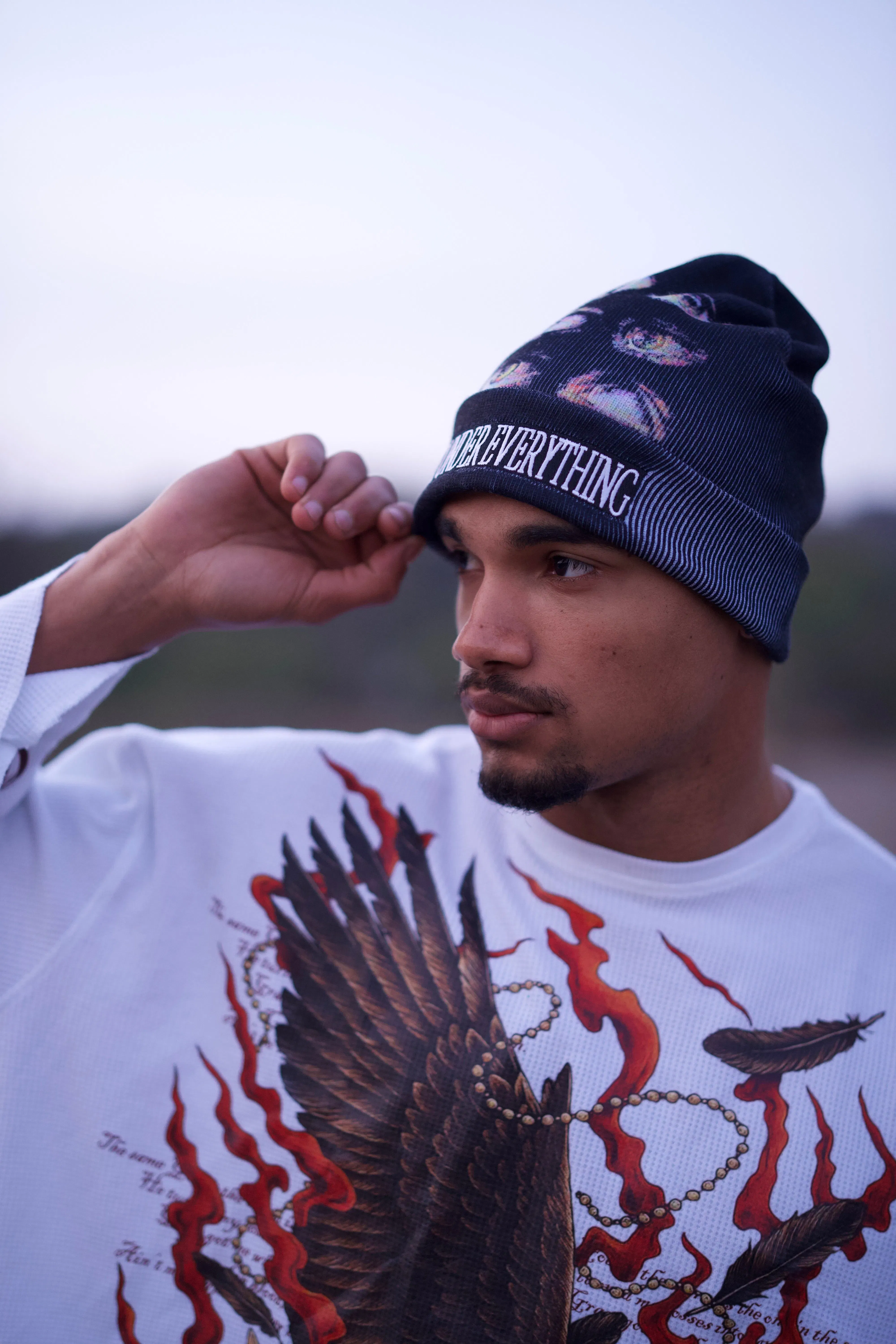 ALL EYES BEANIE