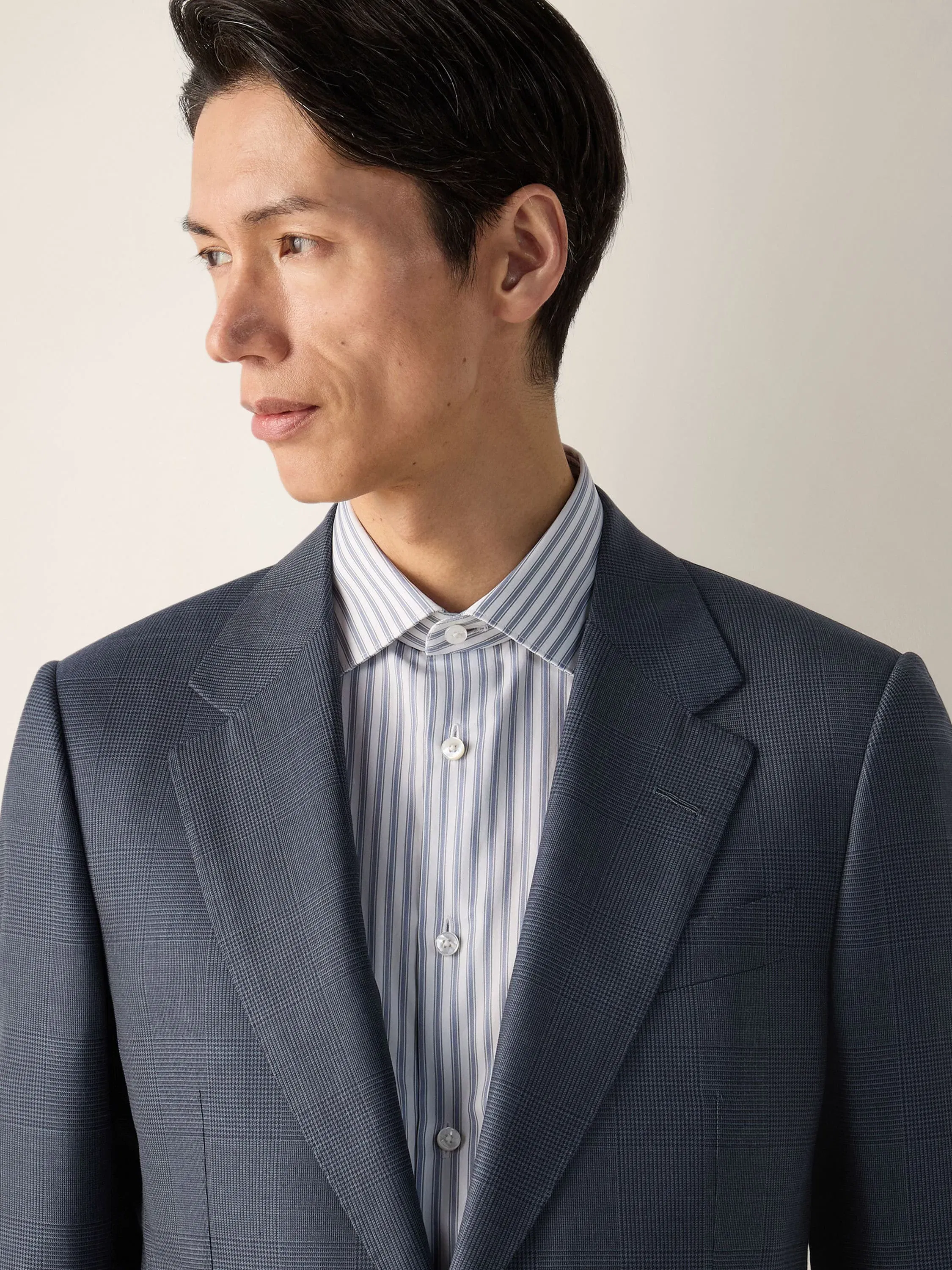 Zegna Dark Avio Blue Centoventimila Wool Suit