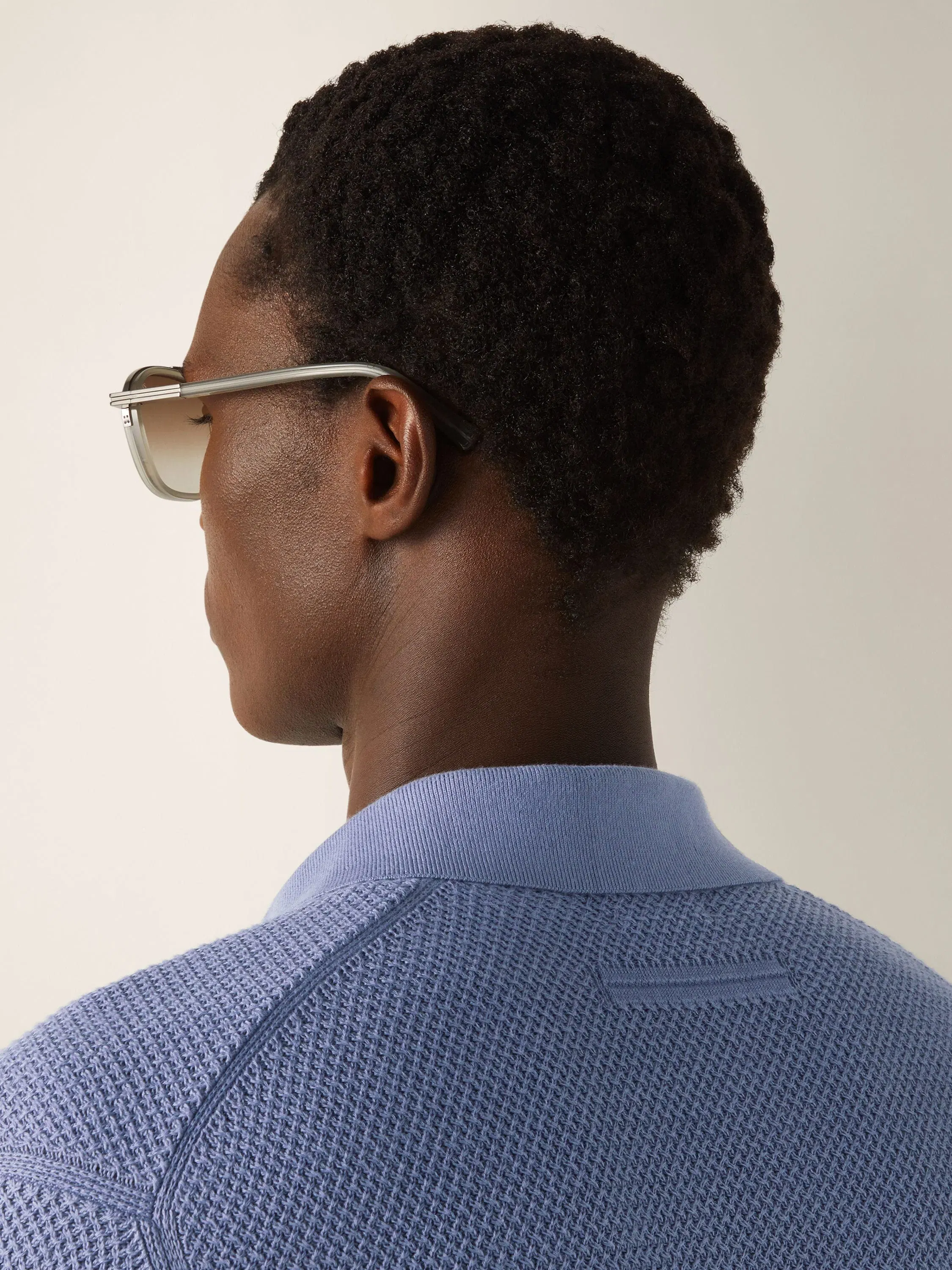 Zegna Lilac Premium Cotton Polo Shirt