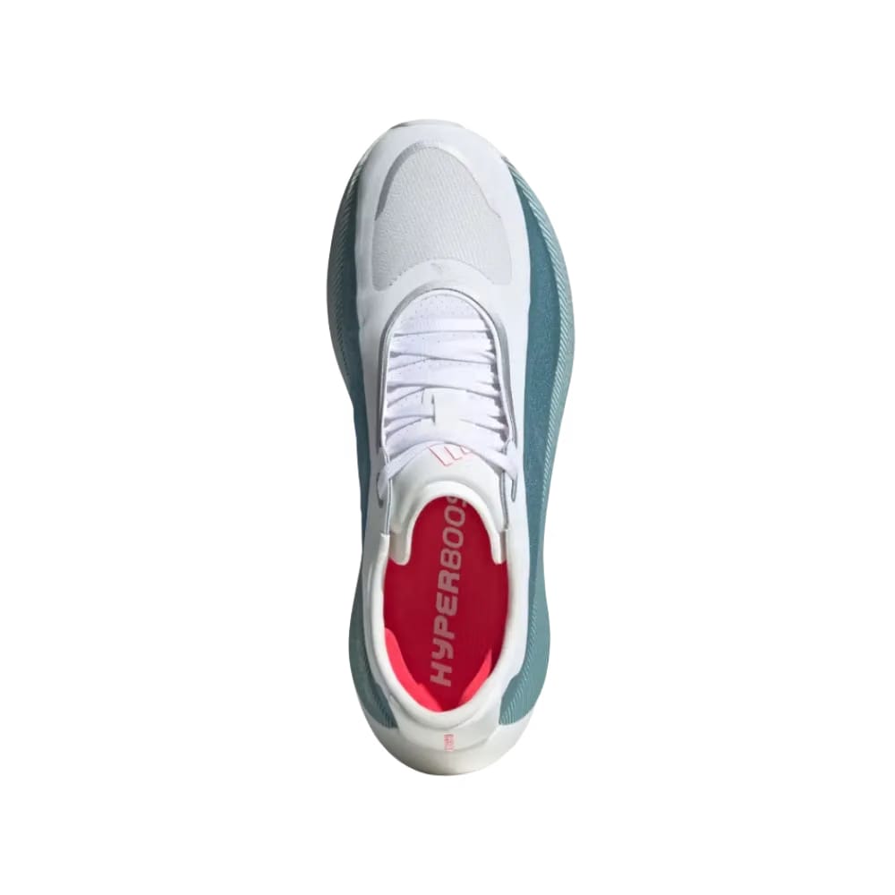 Adidas Hyper Boost Cloud White Petrol Met. F17 Lucid Red