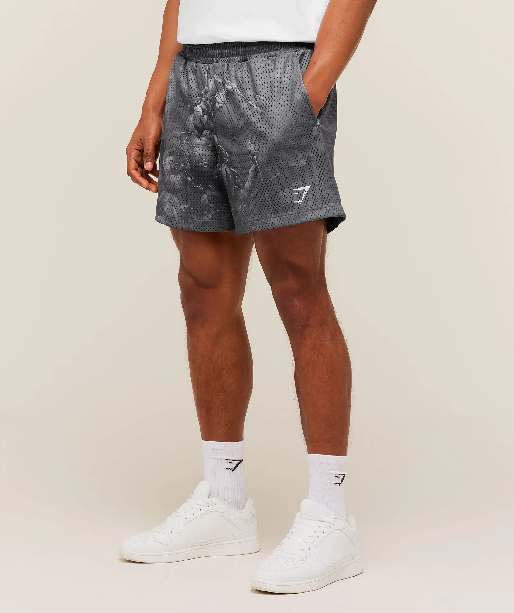Gymshark Gymshark x Frazetta Power Shorts Onyx Grey