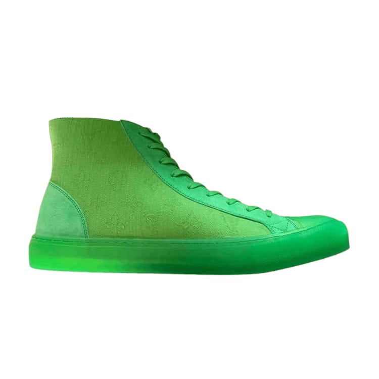 Louis Vuitton Tattoo Sneaker Boot Green Monogram