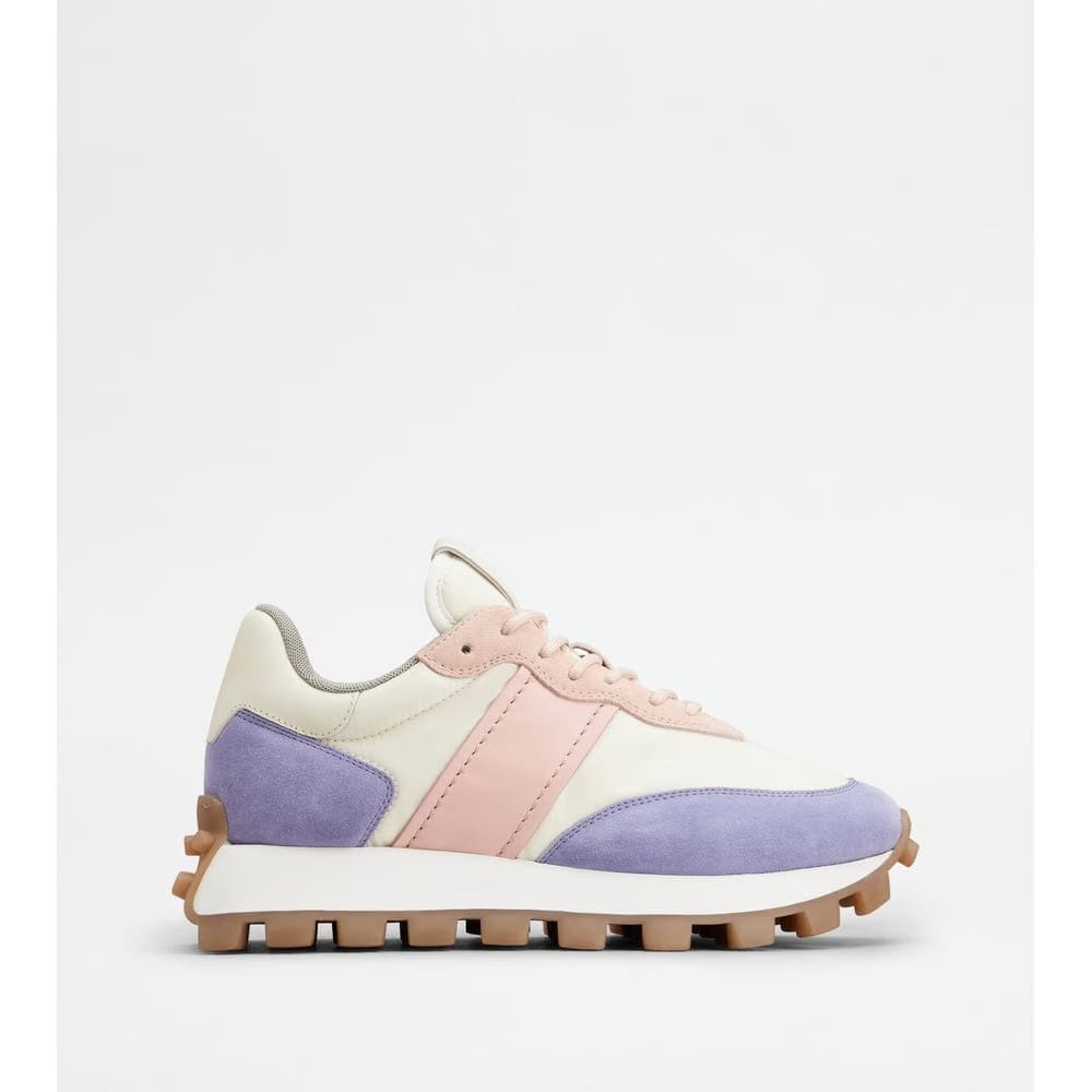 Tods Sneakers Tods 1T In Suede And Fabric White Womens