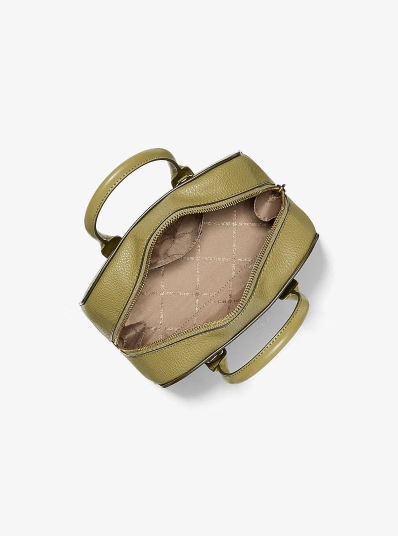 Michael Kors Ashton Small Signature Logo Messenger Bag Oregano