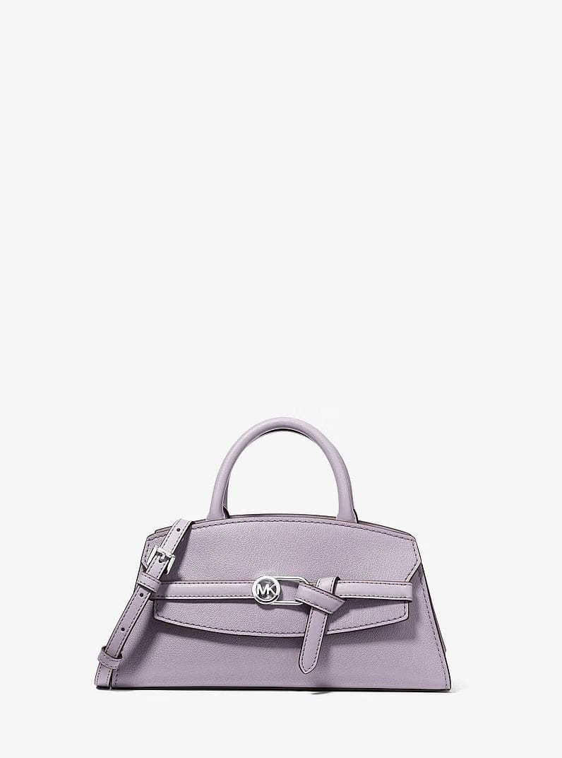 Michael Kors Greta Small Leather Satchel Lilac
