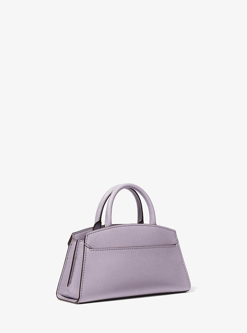 Michael Kors Greta Small Leather Satchel Lilac