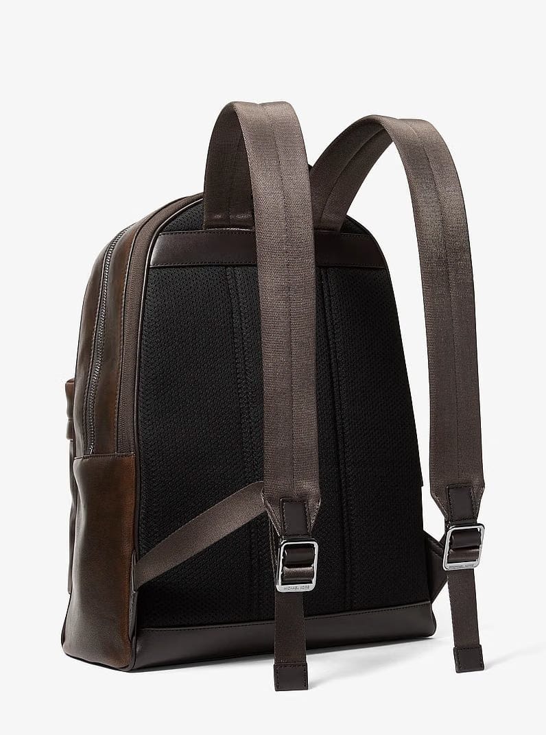 Michael Kors Pacey Burnished Backpack Chocolate