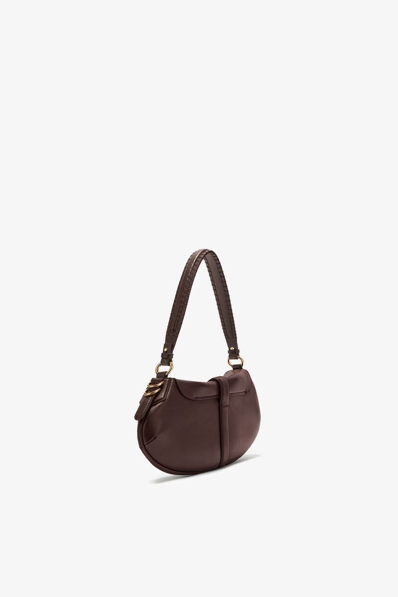 Ganni Chicory Coffee B - Kat Bag In Brown