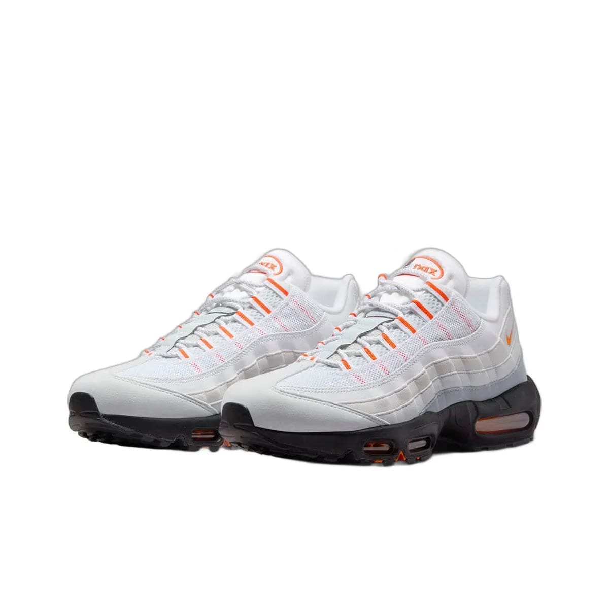 Nike Air Max 95 Wolf Grey Safety Orange Pure Platinum