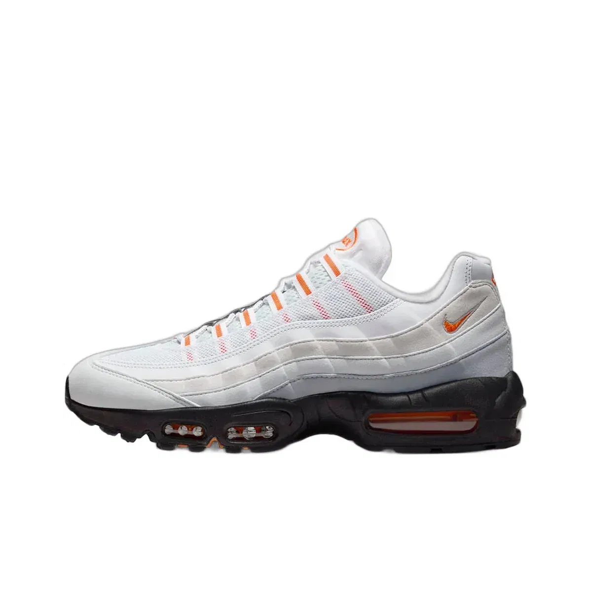 Nike Air Max 95 Wolf Grey Safety Orange Pure Platinum