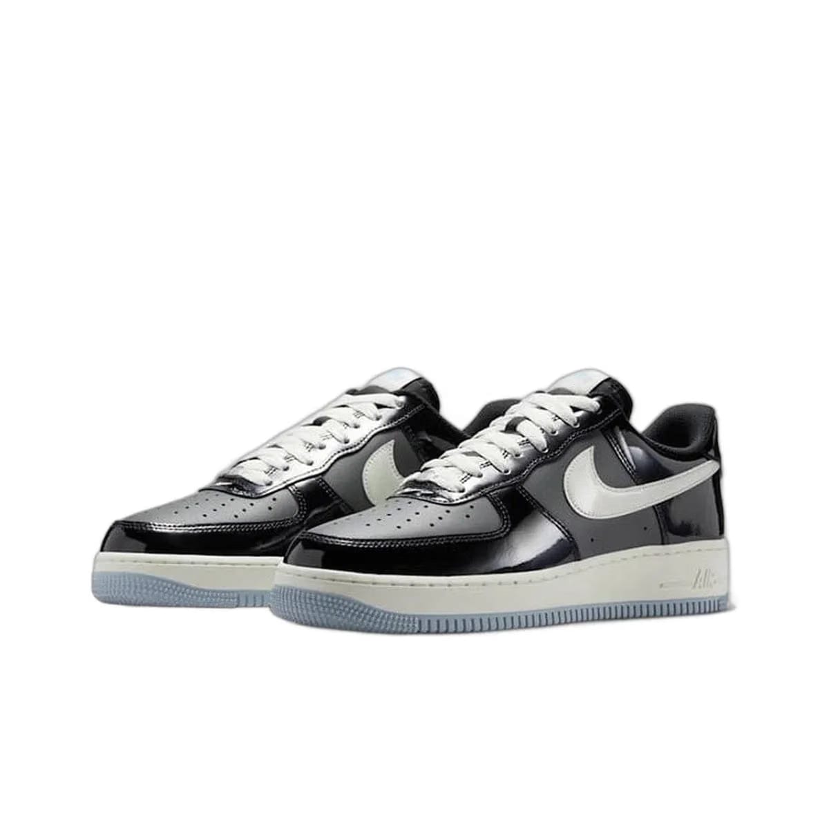 Nike Air Force 1 '07 Black Iron Grey Patent