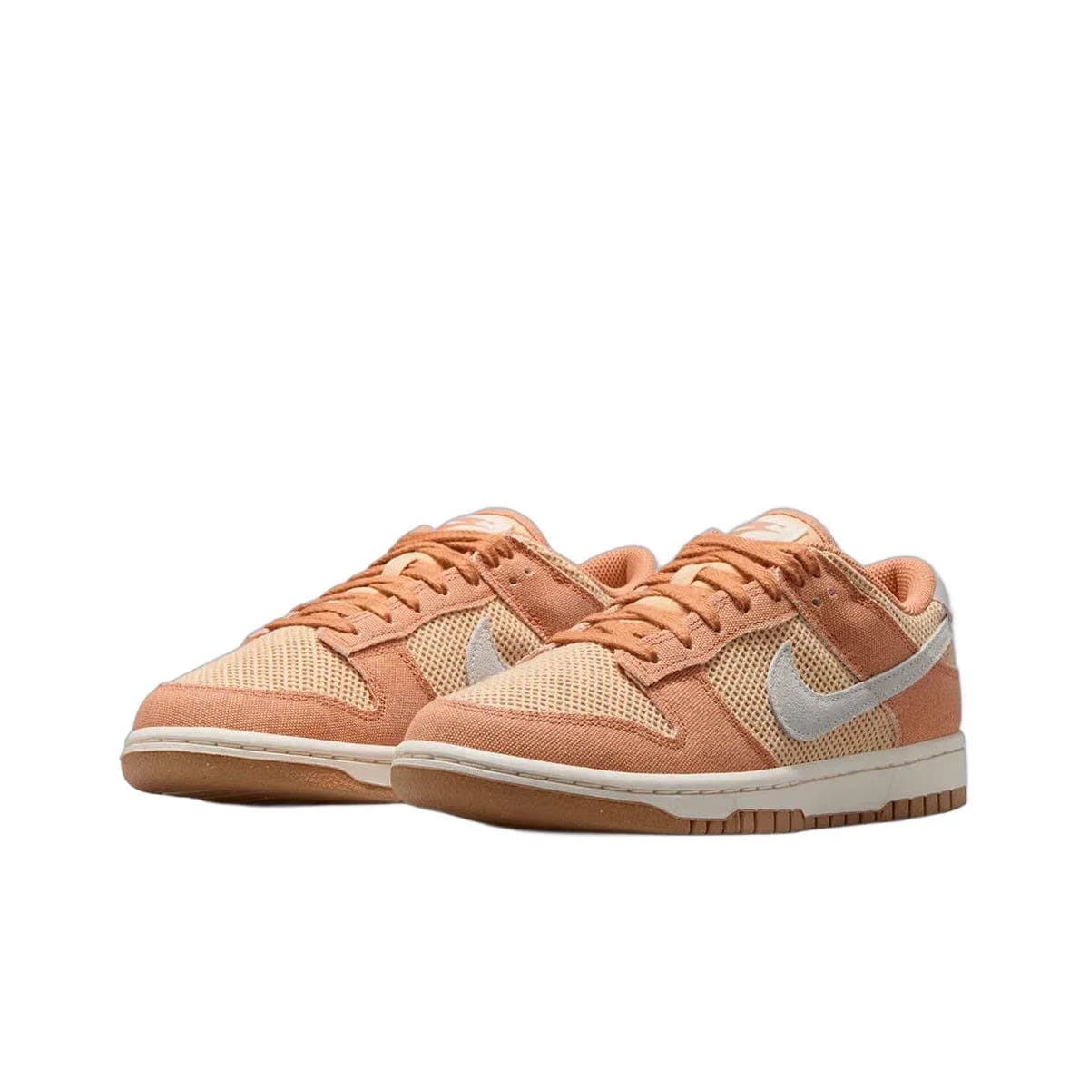 Nike Dunk Low Mesh Canvas Amber Brown (Women's)